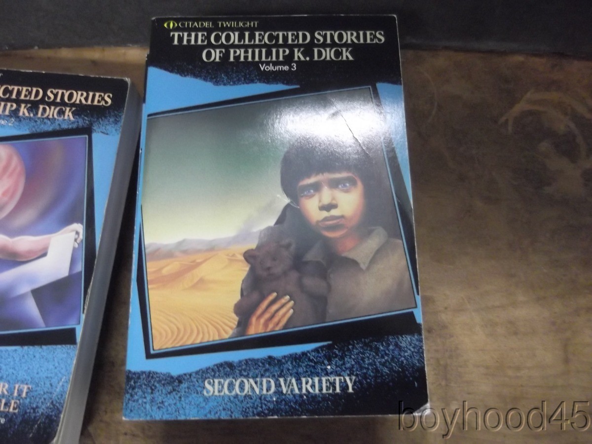 The Collected Stories of Philip K. Dick–5 Volume Set-118 TOTAL STORIES–SCARCE