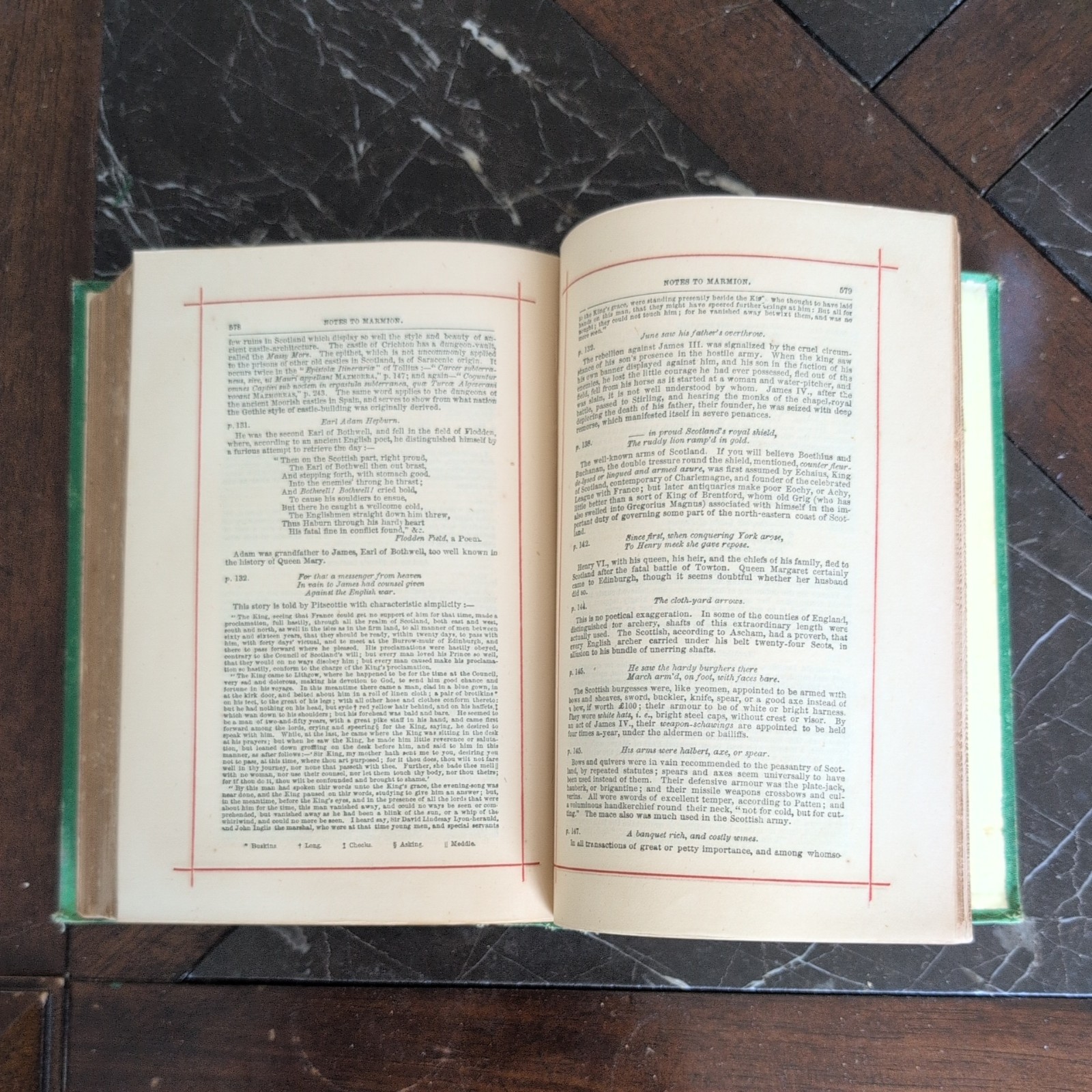 The Poetical Works Of Sir Walter Scott Bart- Gall & Inglis Circa 1870’s