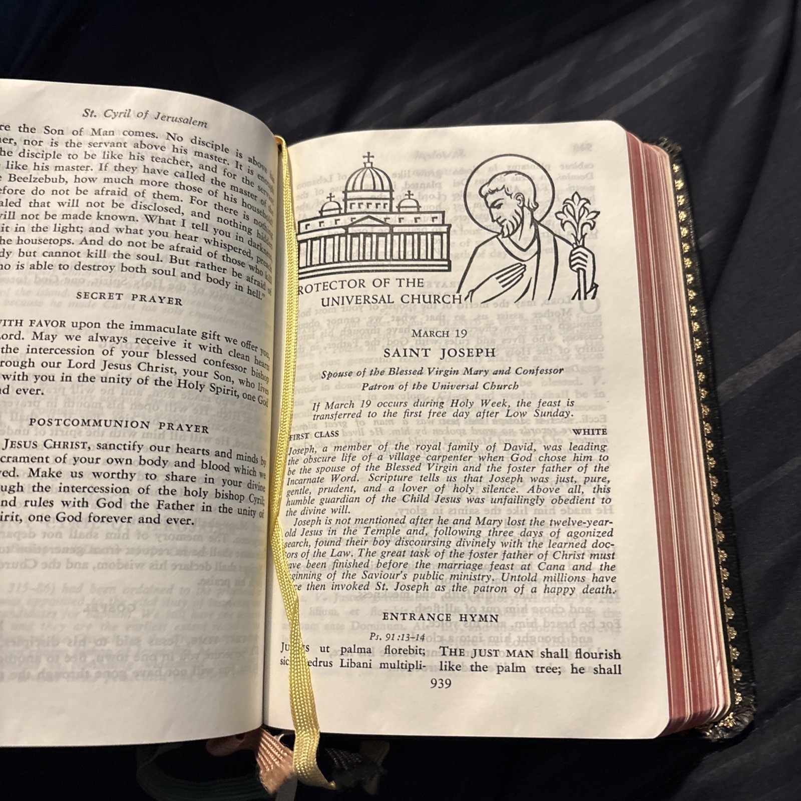 Maryknoll Daily Missal of the Mystical Body. PJ Kenedy & Sons, 1961. Ex-Library