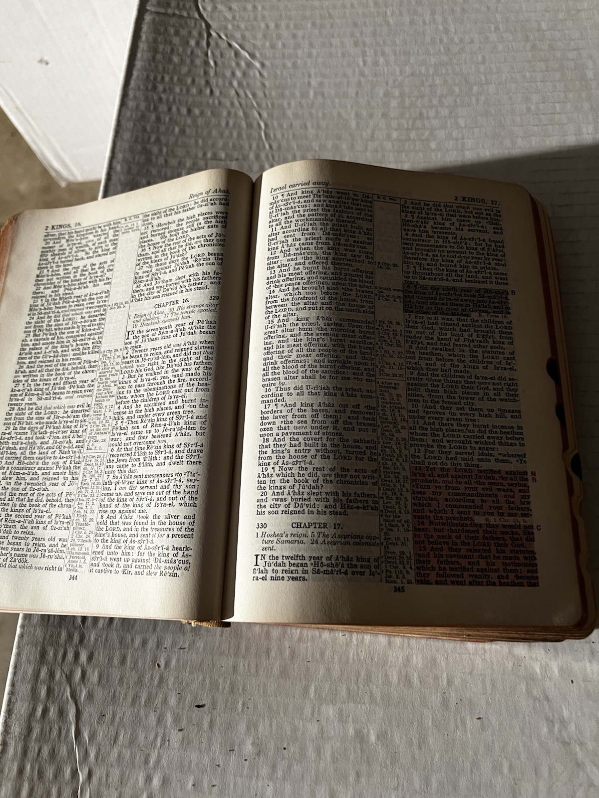 1920s Holy Bible Words of Life Edition Winston Co. Antique Worn Condition