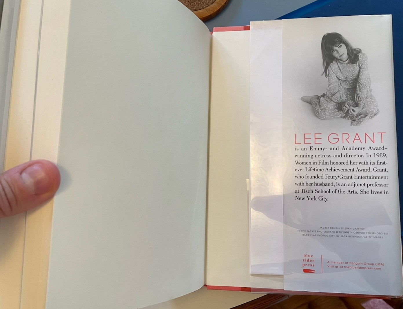 I SAID YES TO EVERYTHING **SIGNED BOOKPLATE ** First edition – LEE GRANT