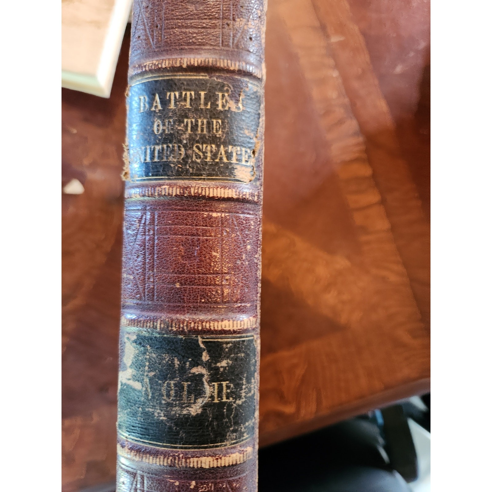 Antique Battles of the United States Vol II Hardcover Illustrated Book 1800’s