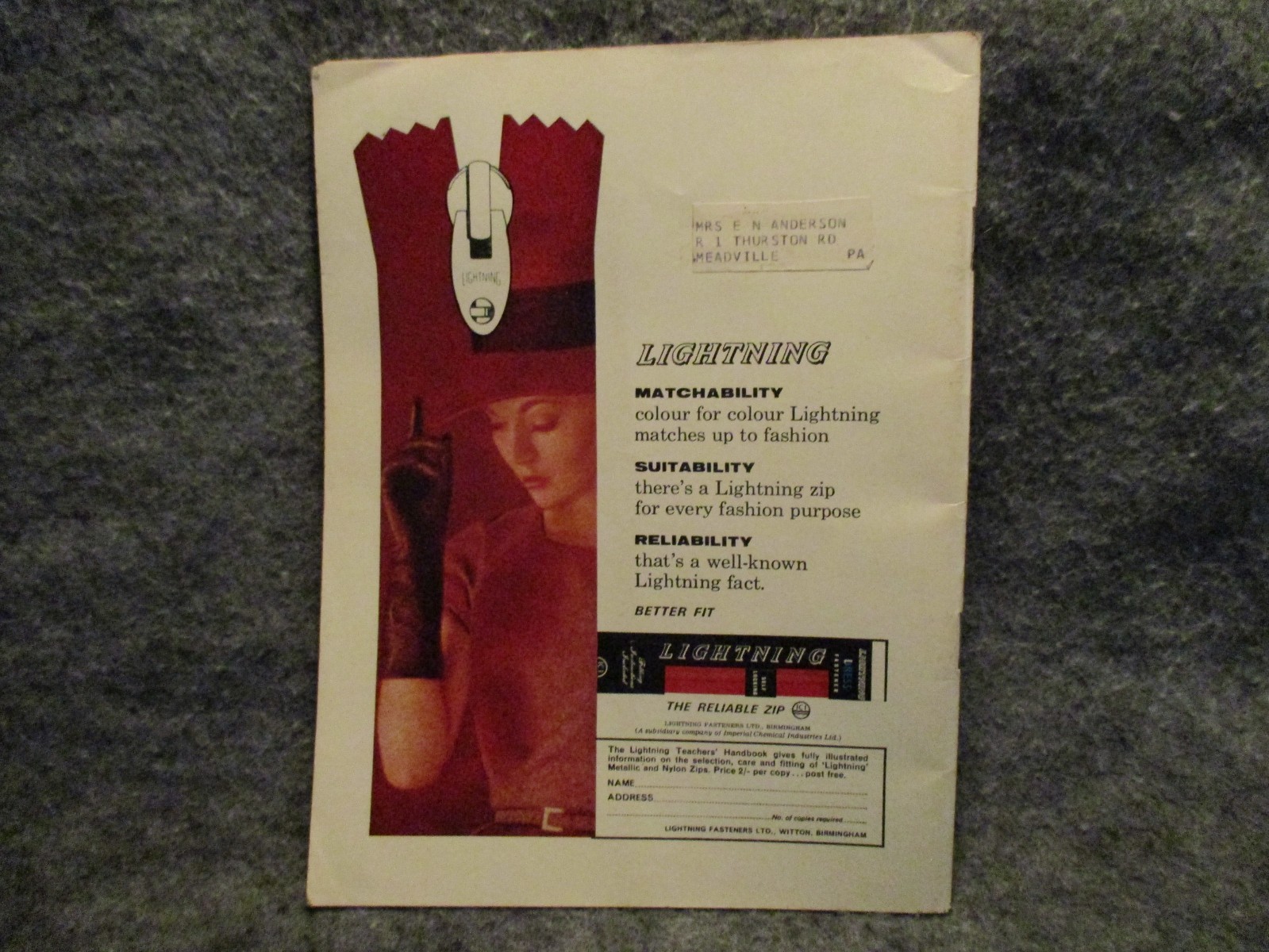 Vogue’s Good Knitting Guide Book First Reprint 2/6 1962? Vintage Catalog Booklet