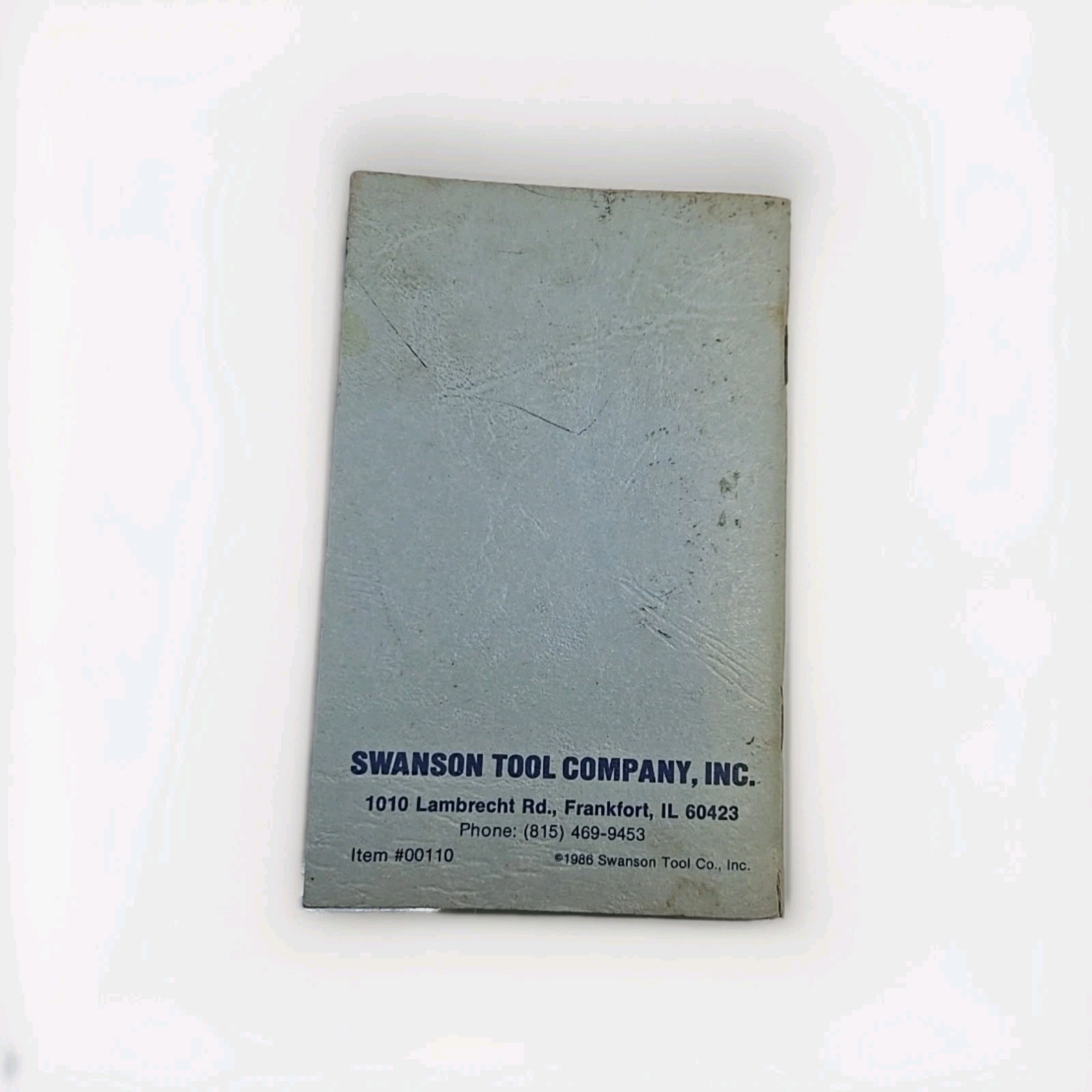 Vintage Swanson Tool Co. Swanson’s “Blue Book” for Roof & Stairway Layout 1986