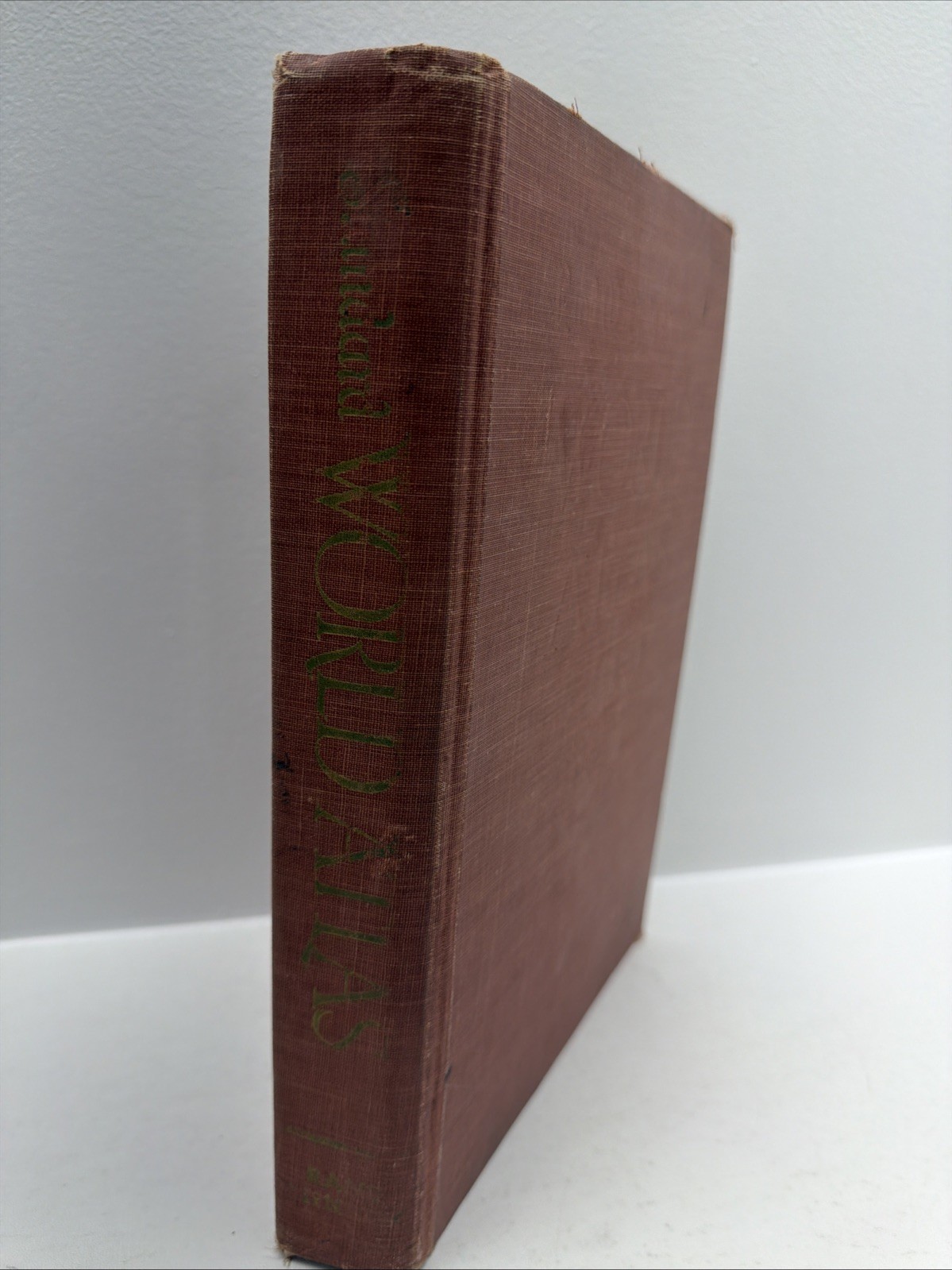 Vintage Rand McNally & Company Standard Atlas of the World – 1953