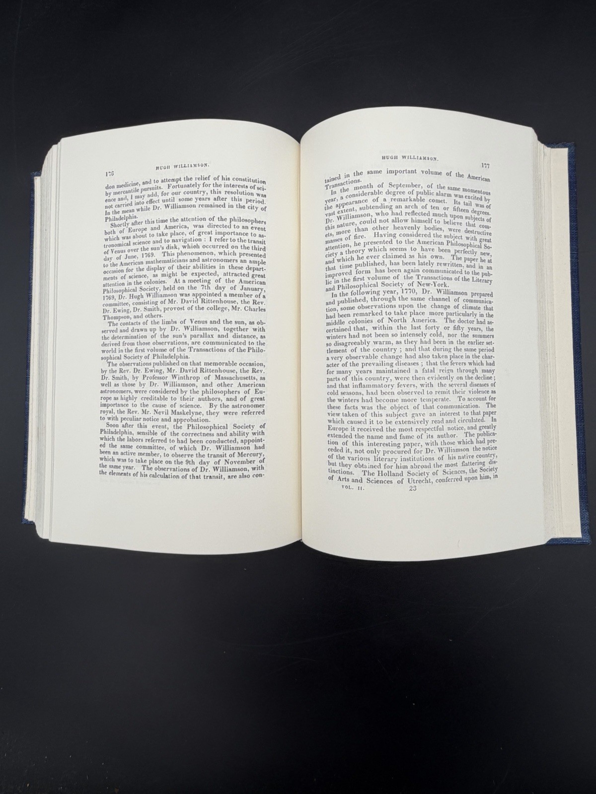 American Medical Book Biography of 1828 by James Thacher M.D. 1967 Print FINE