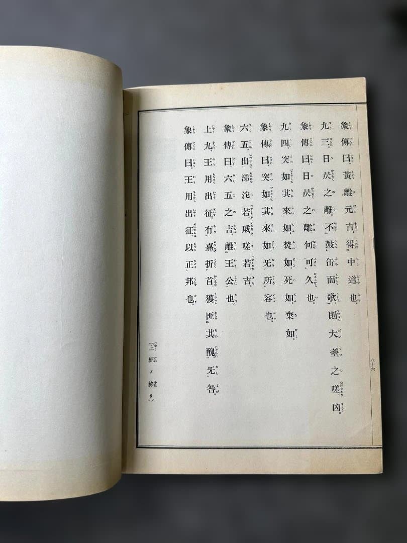 Japanese Woodblock Printed Book I Ching Translation And Reading Confucian 2v