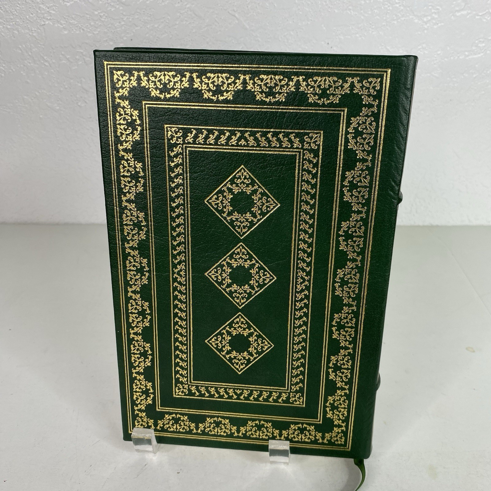 The Finishing School Gail Godwin Signed Book Franklin Library 1984 Gilded Edges