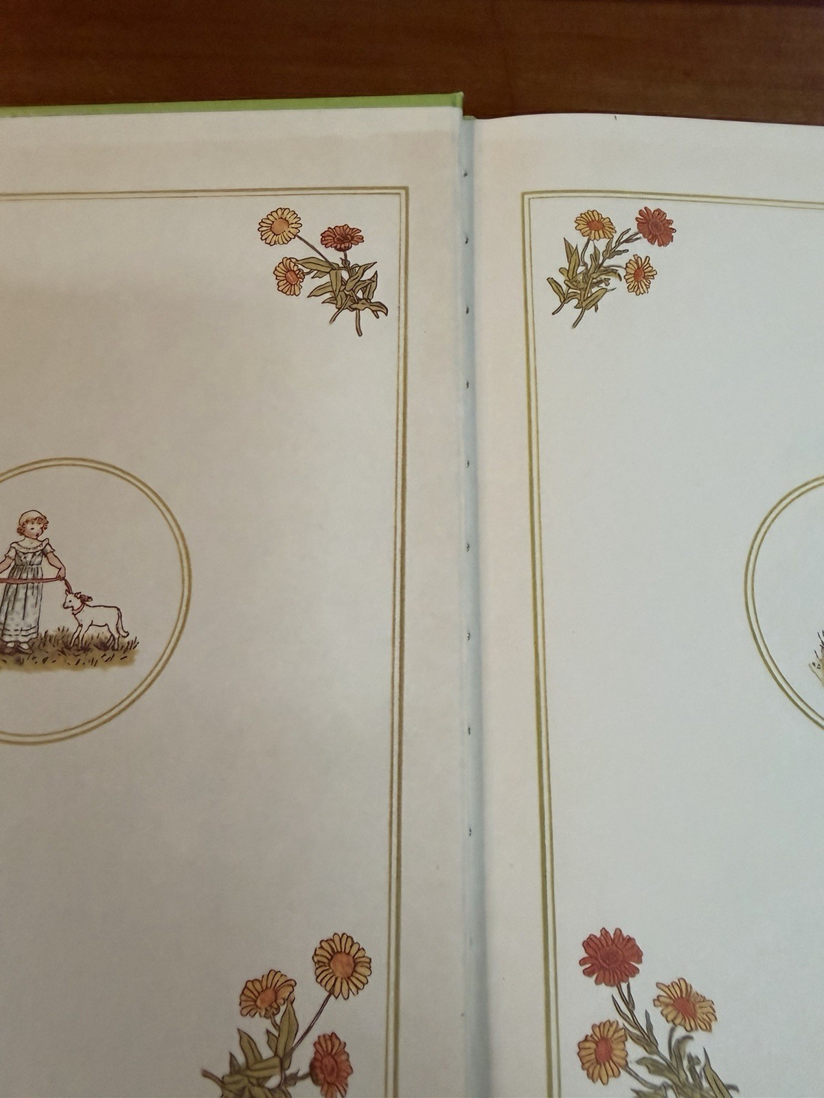 MARIGOLD GARDEN Pictures & Rhymes by Kate Greenaway VINTAGE Frederick Warne & Co