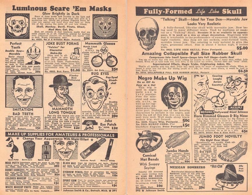 8 old Johnson Smith Co. Curios Gags Jokes Toys Gifts Fun Novelty Catalogs on DVD