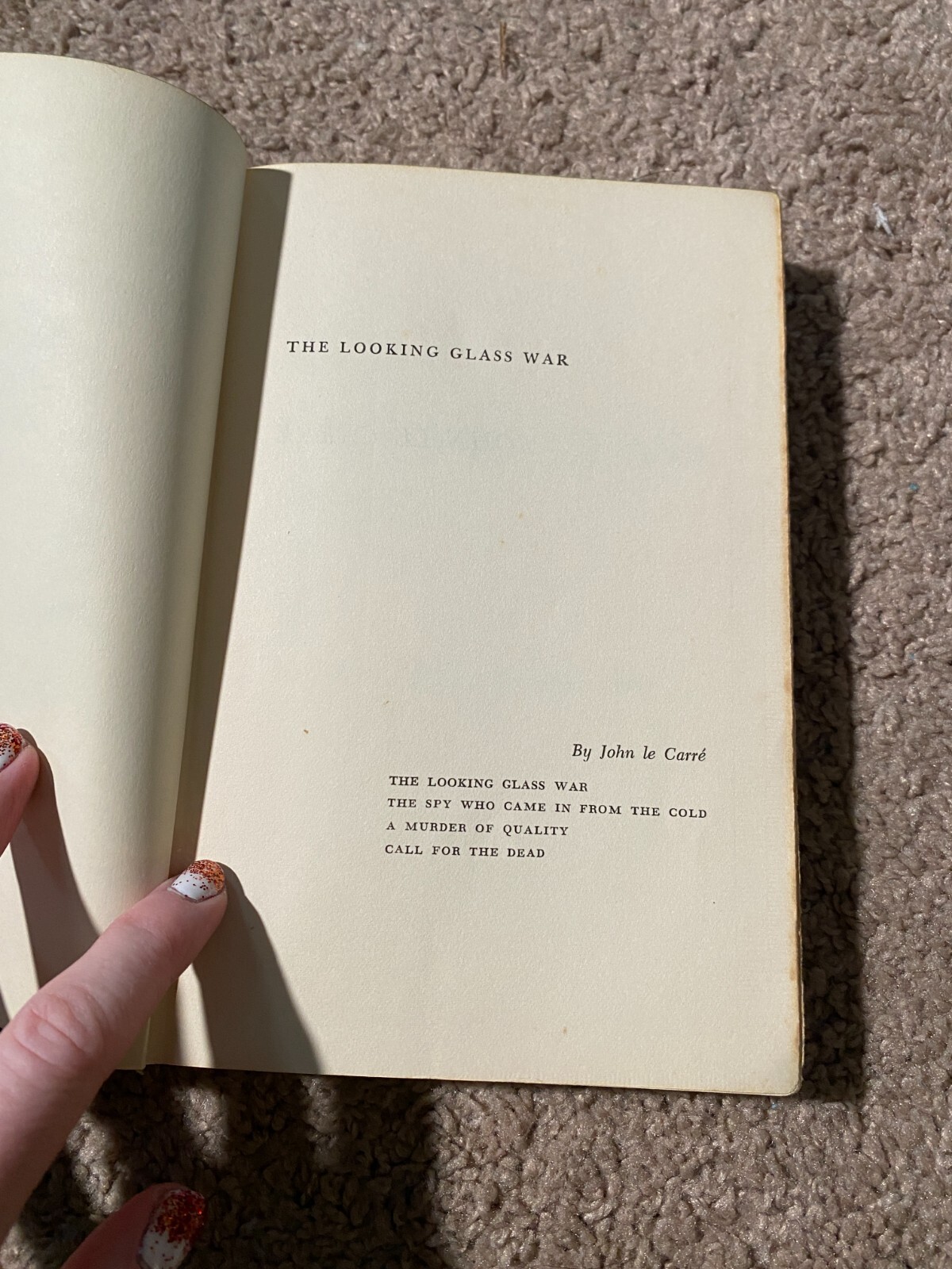 The Looking Glass War by John Le Carre 1965 Hard Cover Good Condition