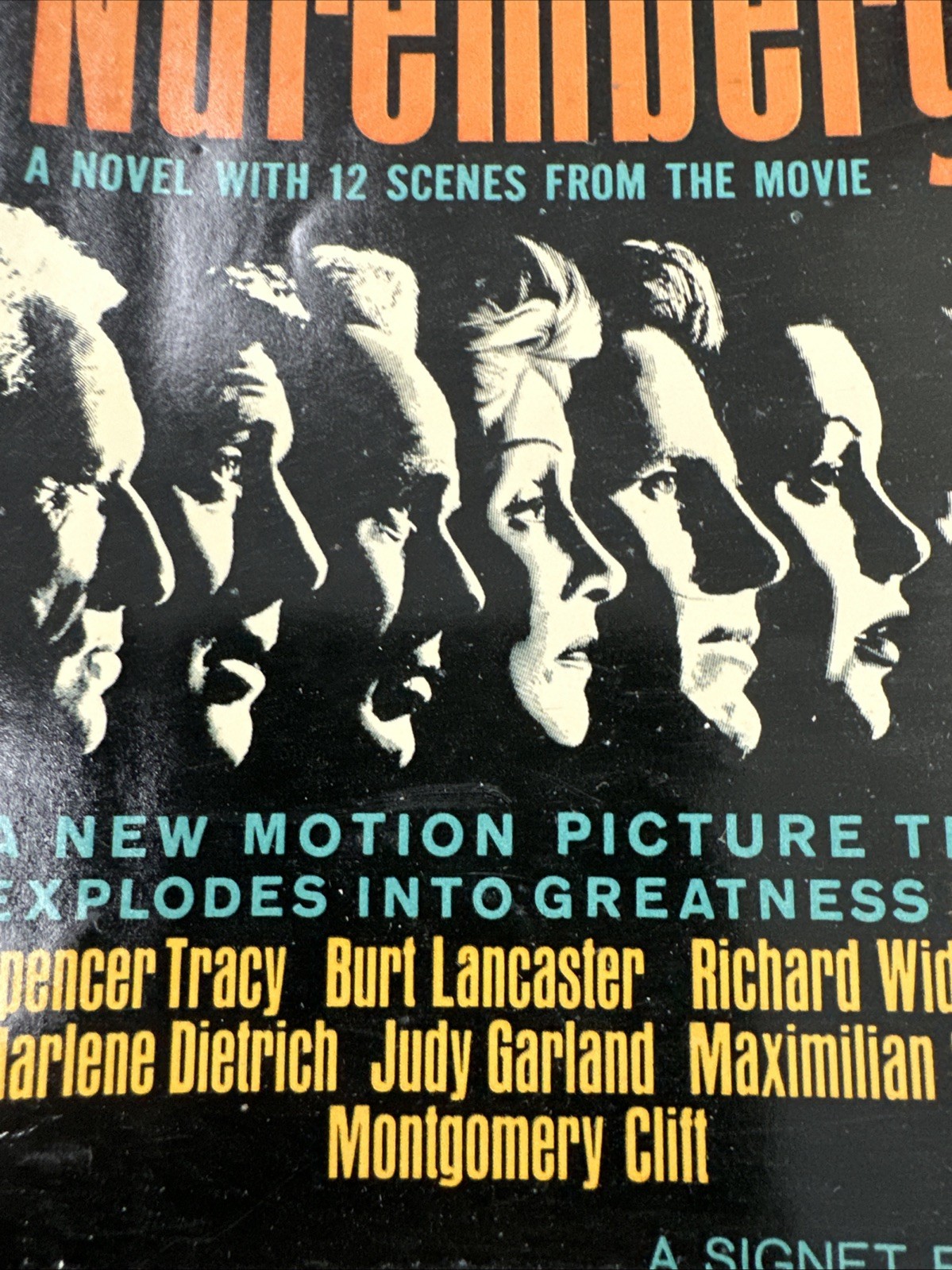 Judgment At Nuremberg Mann 1961 First Printing Paperback Movie Tie In Drama
