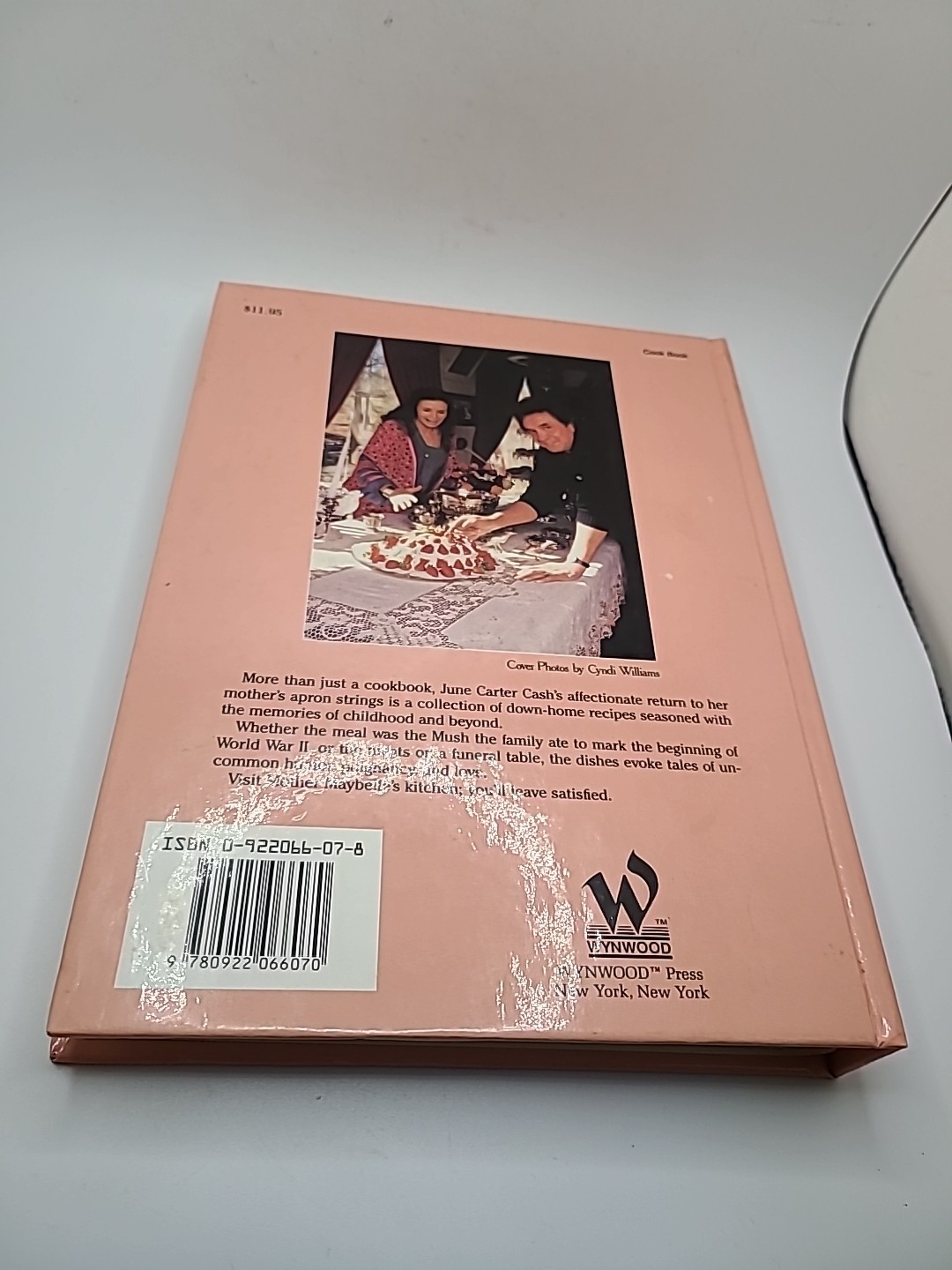 Vtg Mother Maybelle’s Cookbook by June Carter Cash 1989 Hardback Spiral Book
