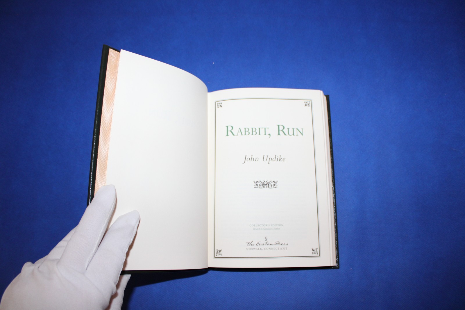Easton Press “Rabbit, Run” SIGNED edition. John Updike. Leather Bound.
