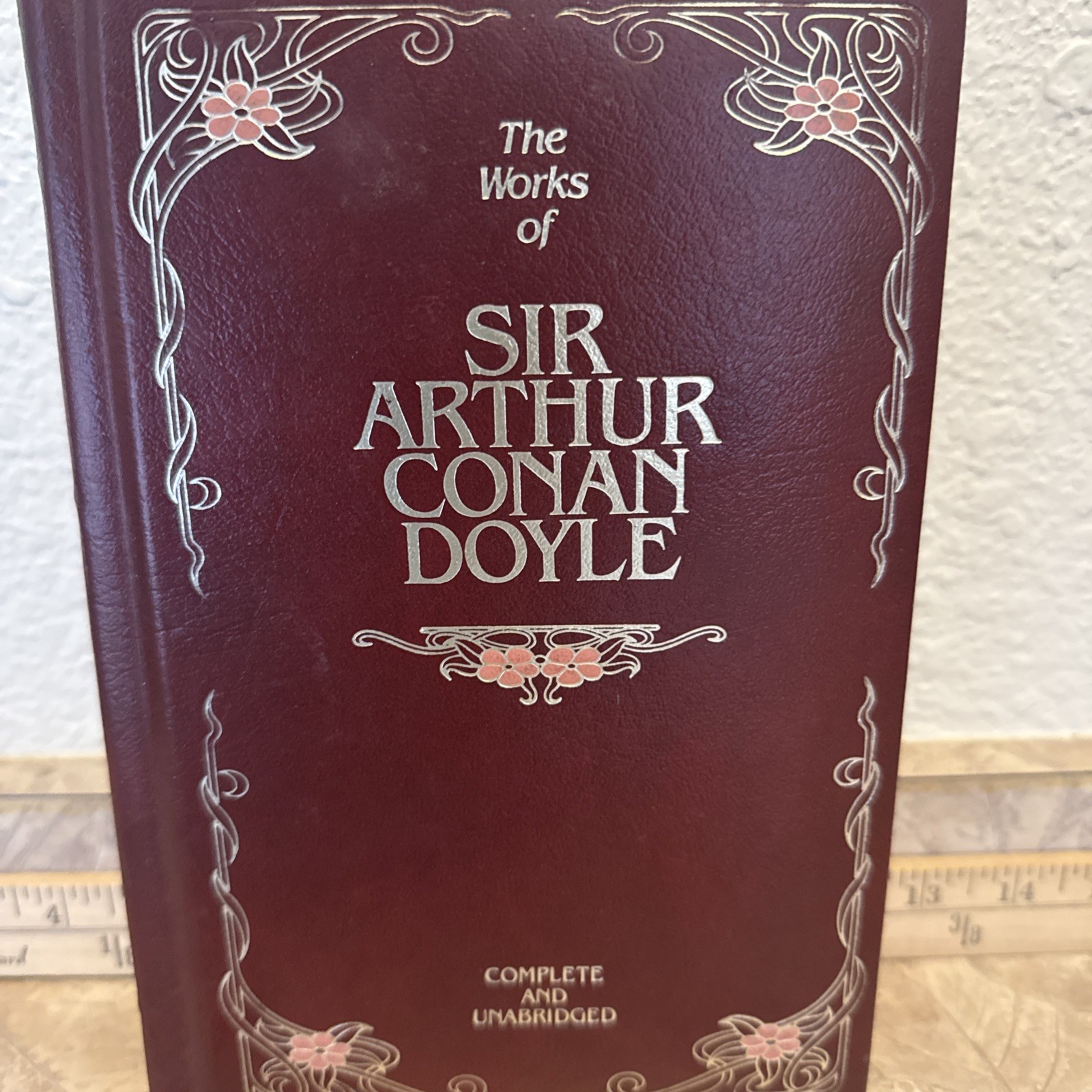 Longmeadow Press Works Of Sir Arthur Conan Doyle Complete Bonded Leather 1984