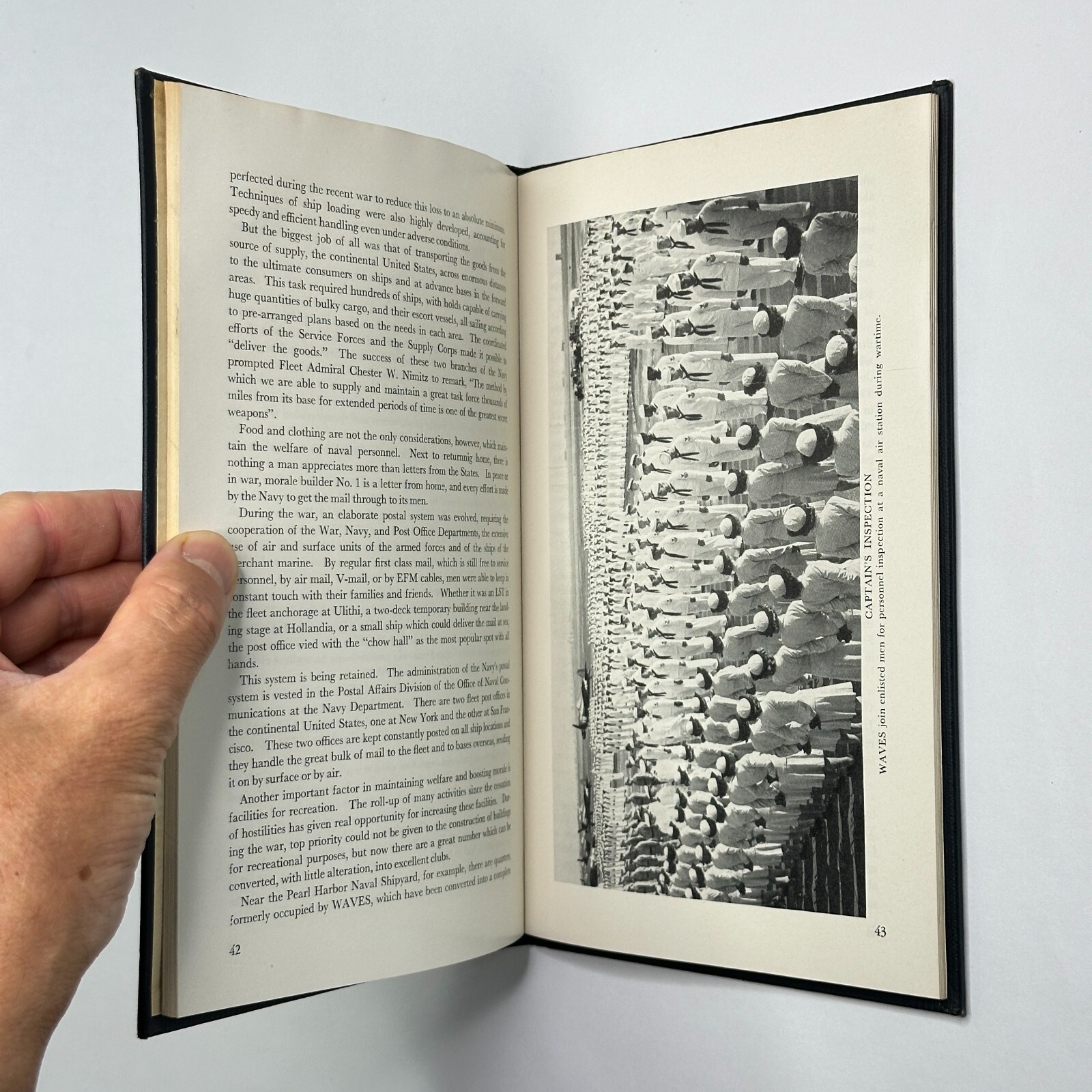 1947 “The Navy at Sea and Ashore” Albion & Read (Hardcover, NAVEXOS P-472)