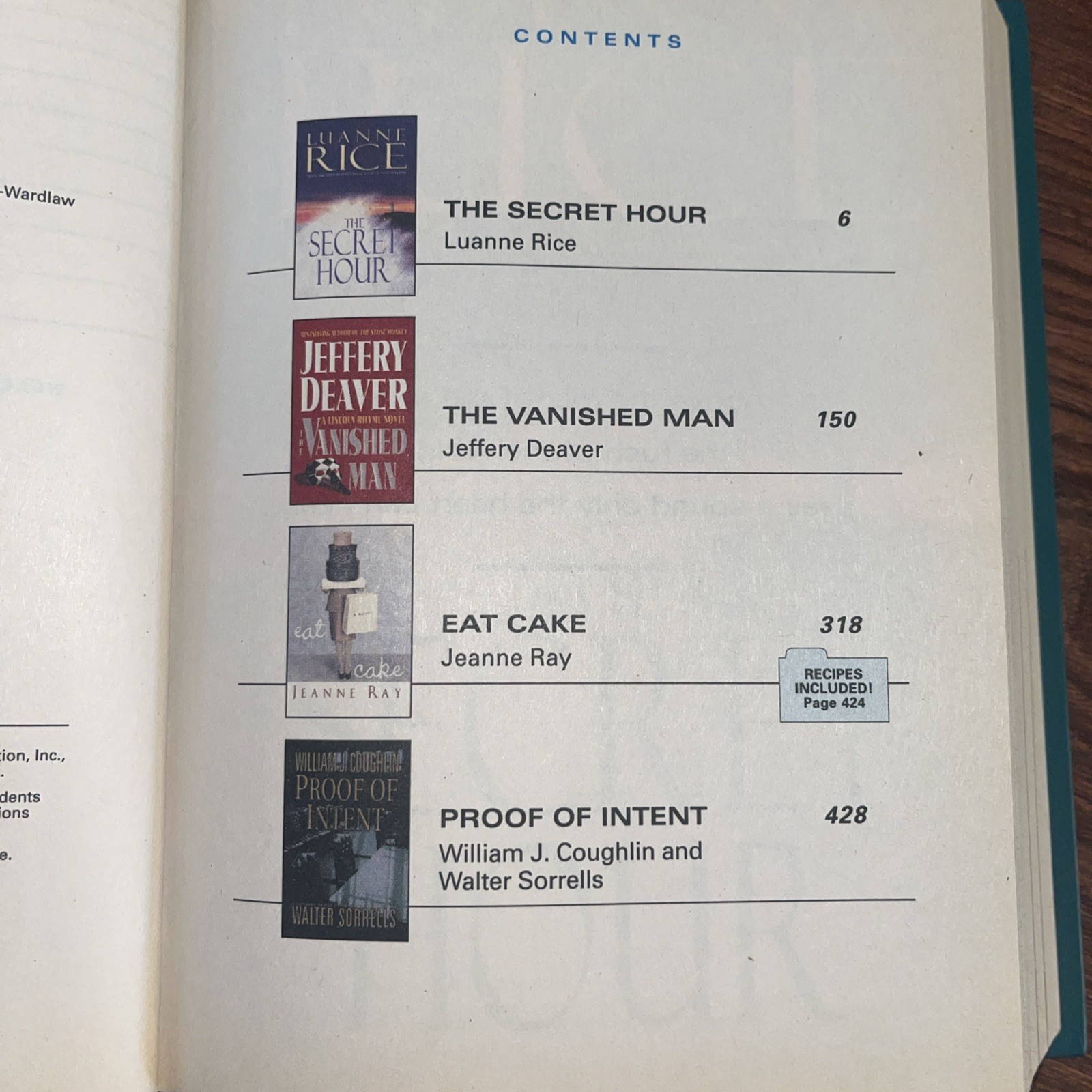 Readers Digest Condensed Books Volume 4 (2003 Hardcover)