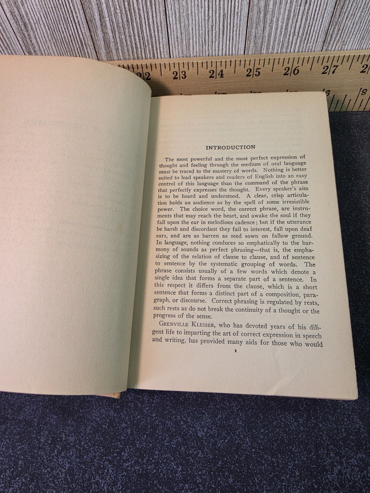 VTG 1917 Book “Fifteen Thousand Useful Phrases “by Greenville Kleiser 16th Edit.