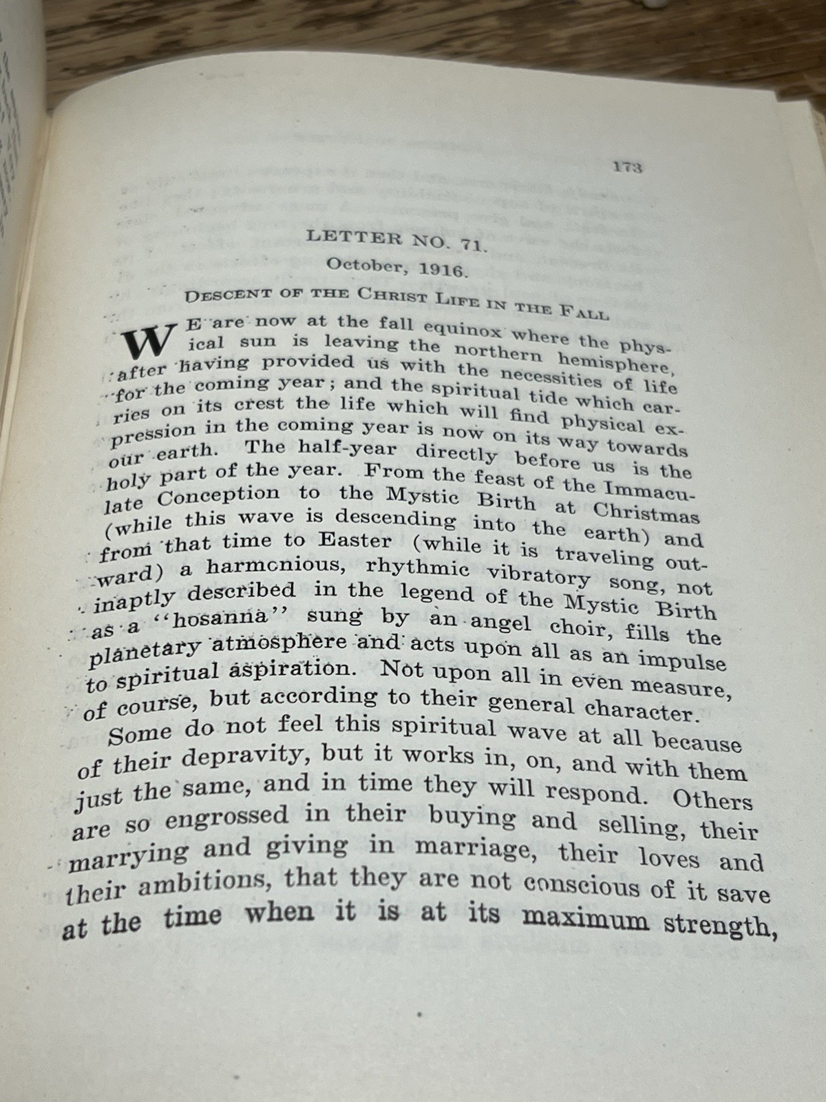 1949 2nd – Letters to Students – Max Heindel / The Rosicrucian Fellowship / Fine