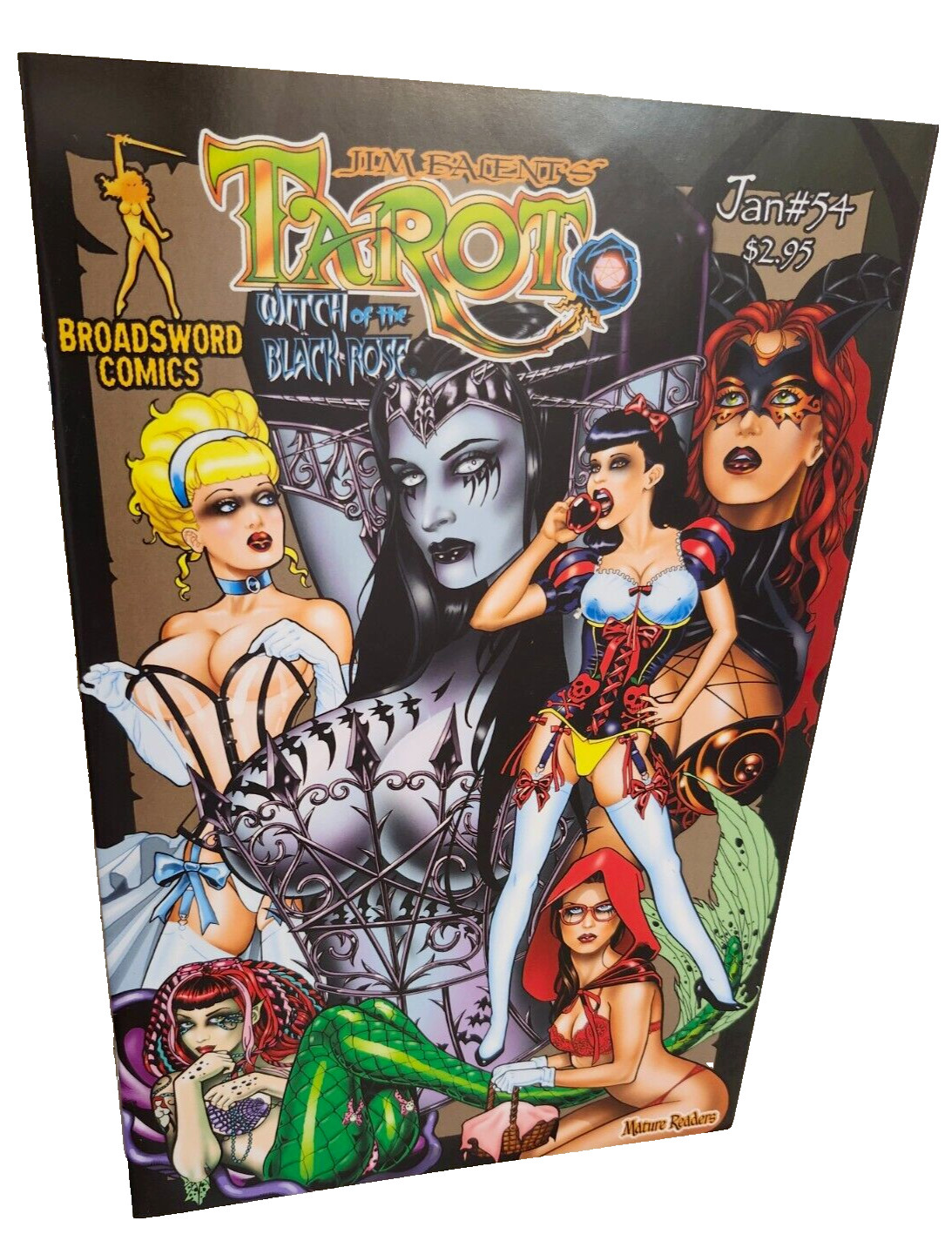 Broadsword Comics Tarot Witch of the Black Rose #54 Cover A 2009