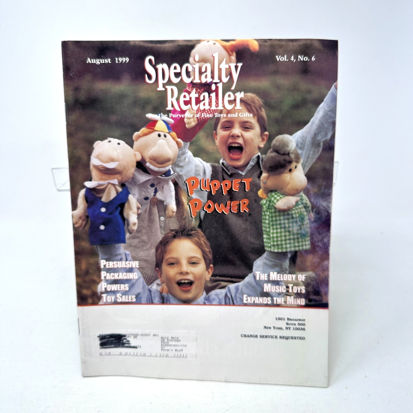 Specialty Retailer Catalog Magazine Technology Toys Gifts August 1999 Vintage