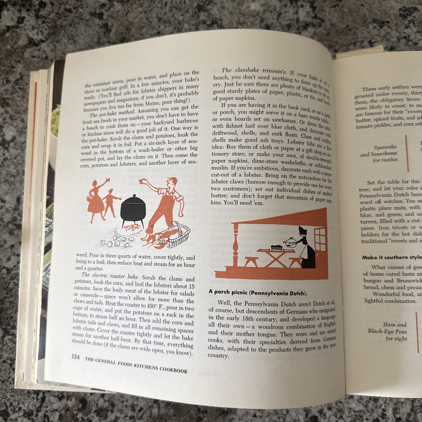 THE GENERAL FOODS KITCHEN COOKBOOK 1959 – 1st ED, HC, Illus MEAL PLANNING