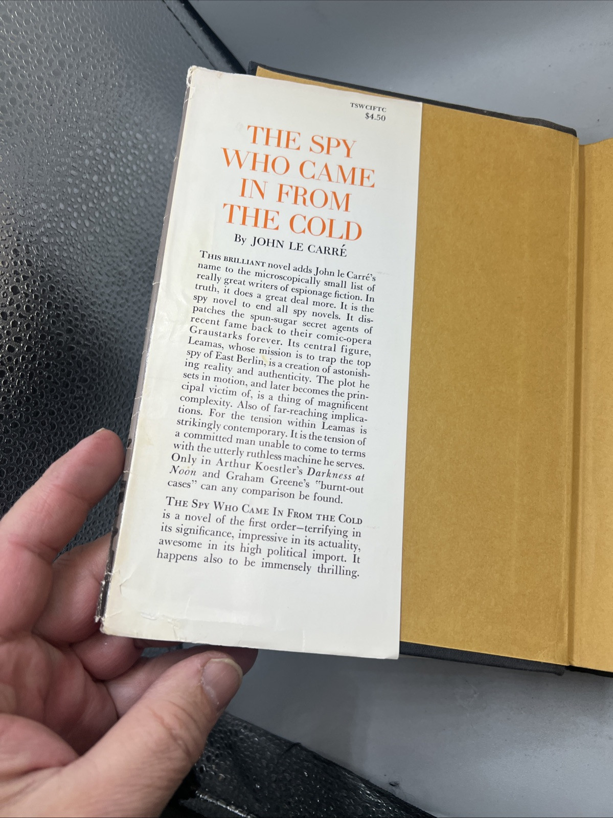The Spy Who Came in From the Cold by John Le Carre, 1964 First American Edition
