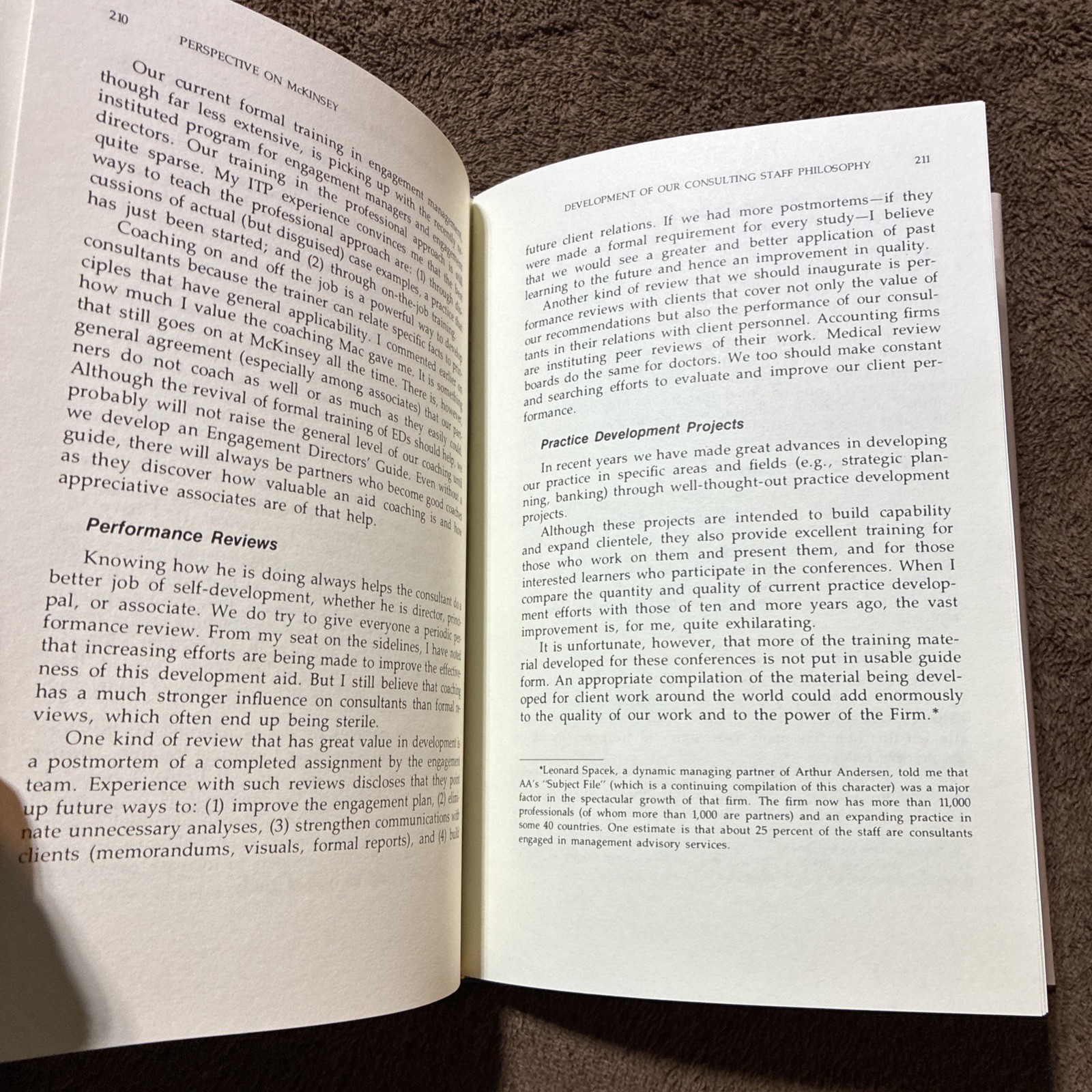 Perspective on McKinsey by Marvin Bower 2004 HC / DJ
