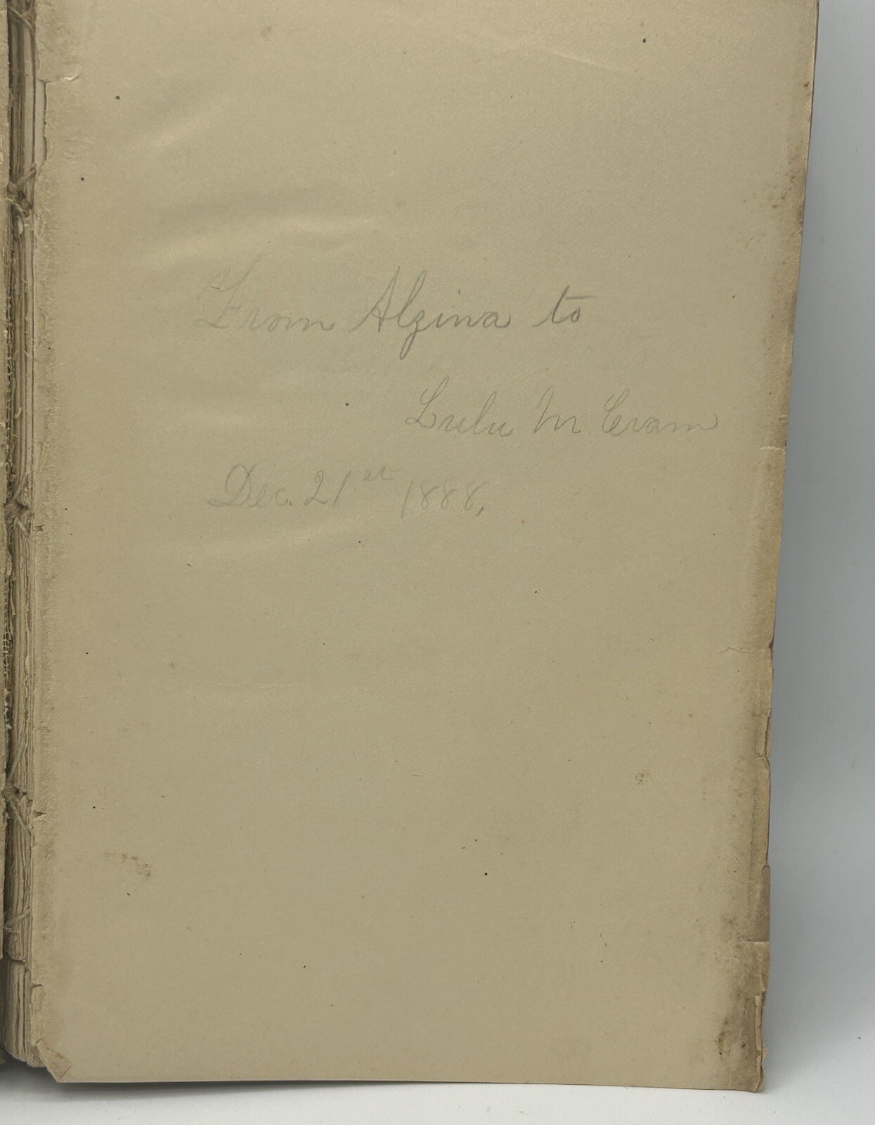 Juvenile story Book – 1886