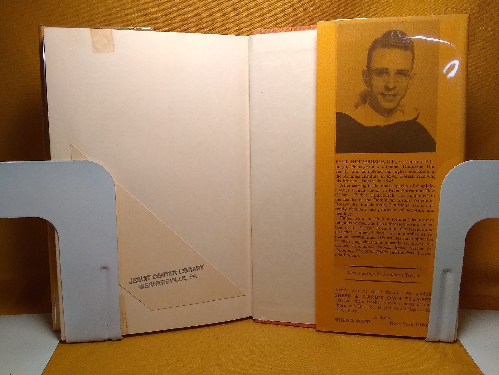 Religious Life A Living Liturgy Paul Hinnebusch 1965 HCDJ Prayer Sacrifice