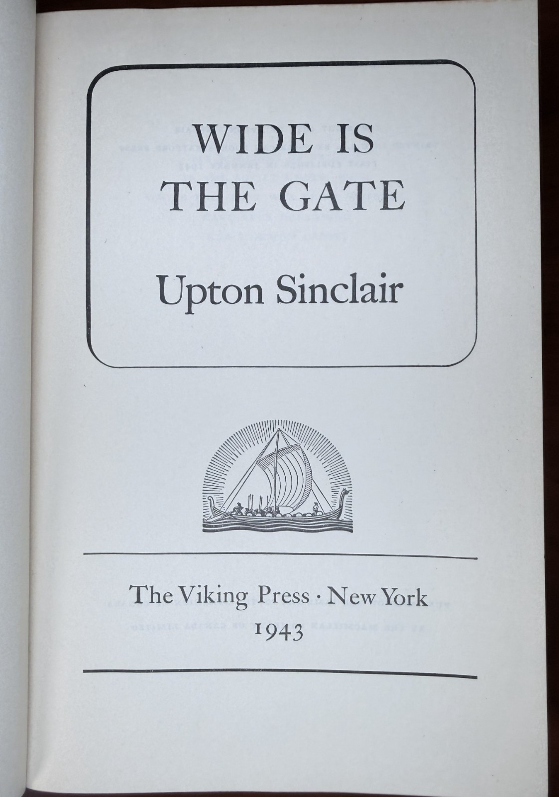 Set of 6 Upton Sinclair Lanny Budd Series 1940-1946 HC 1st Eds The Viking Press