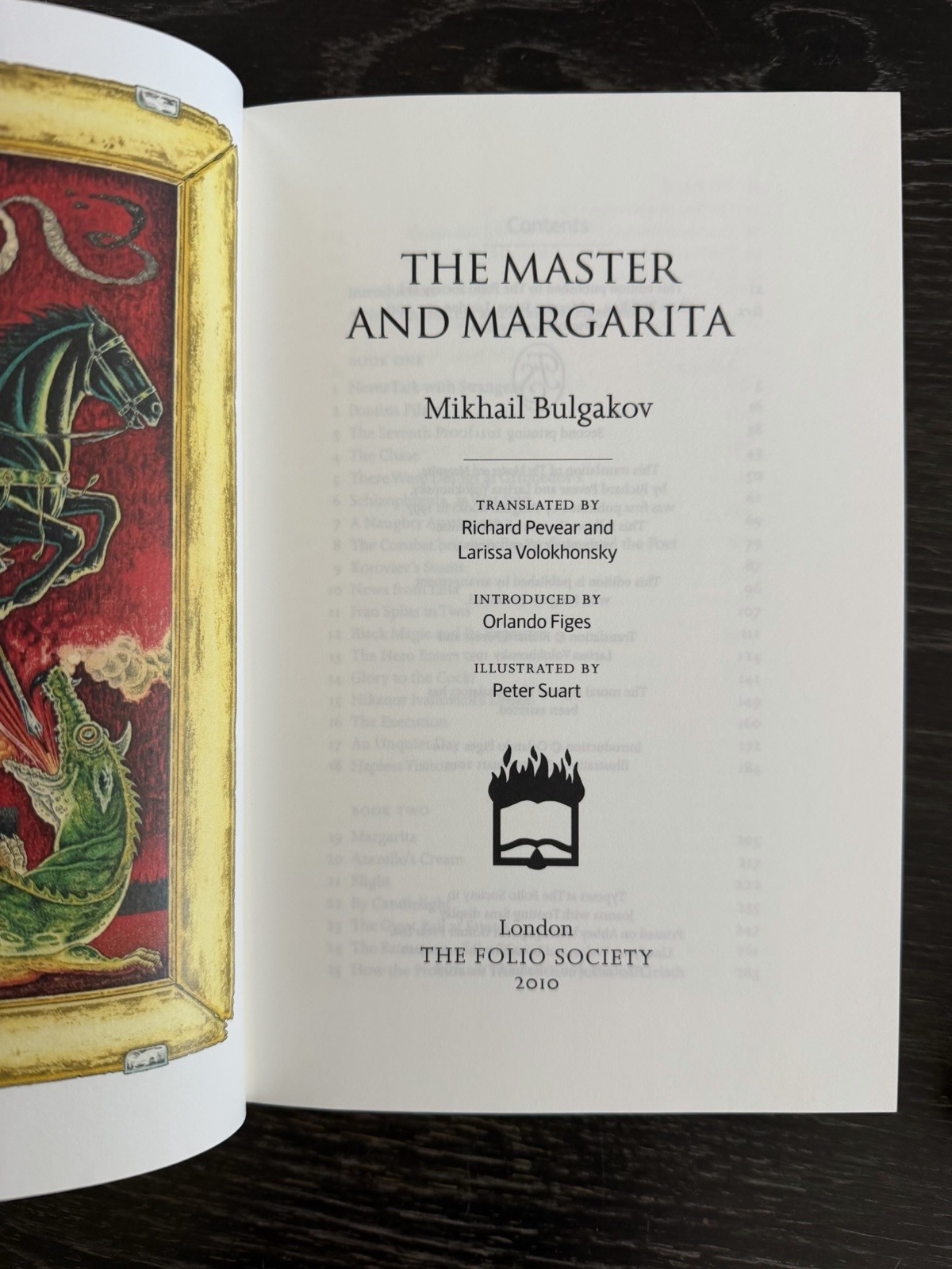 NEW Folio Society THE MASTER AND MARGARITA Mikhail Bulgakov & Peter Suart Art