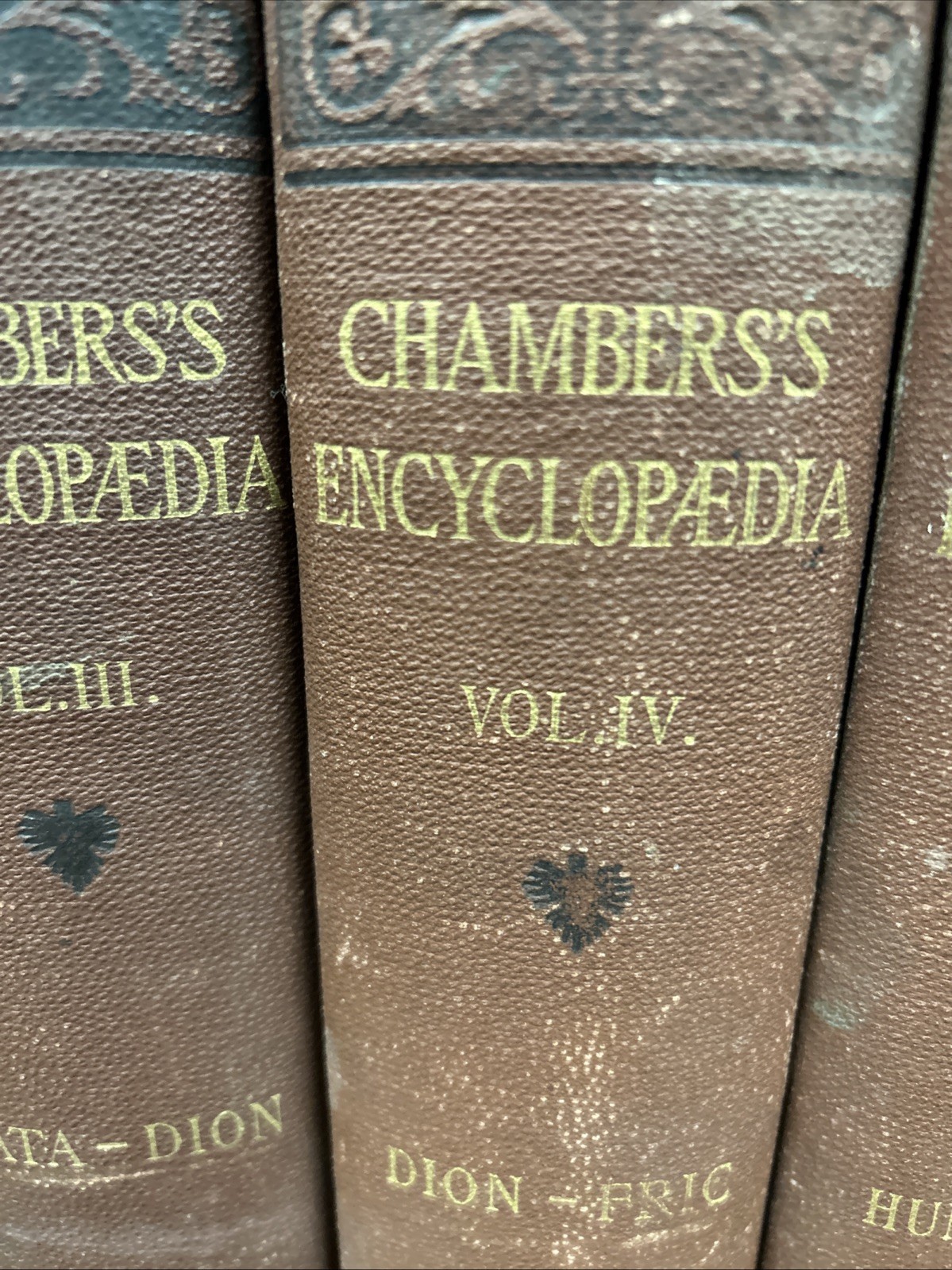 Chambers’s Encyclopaedia Encyclopedia 7 of 10 Volumes 1898 Antique