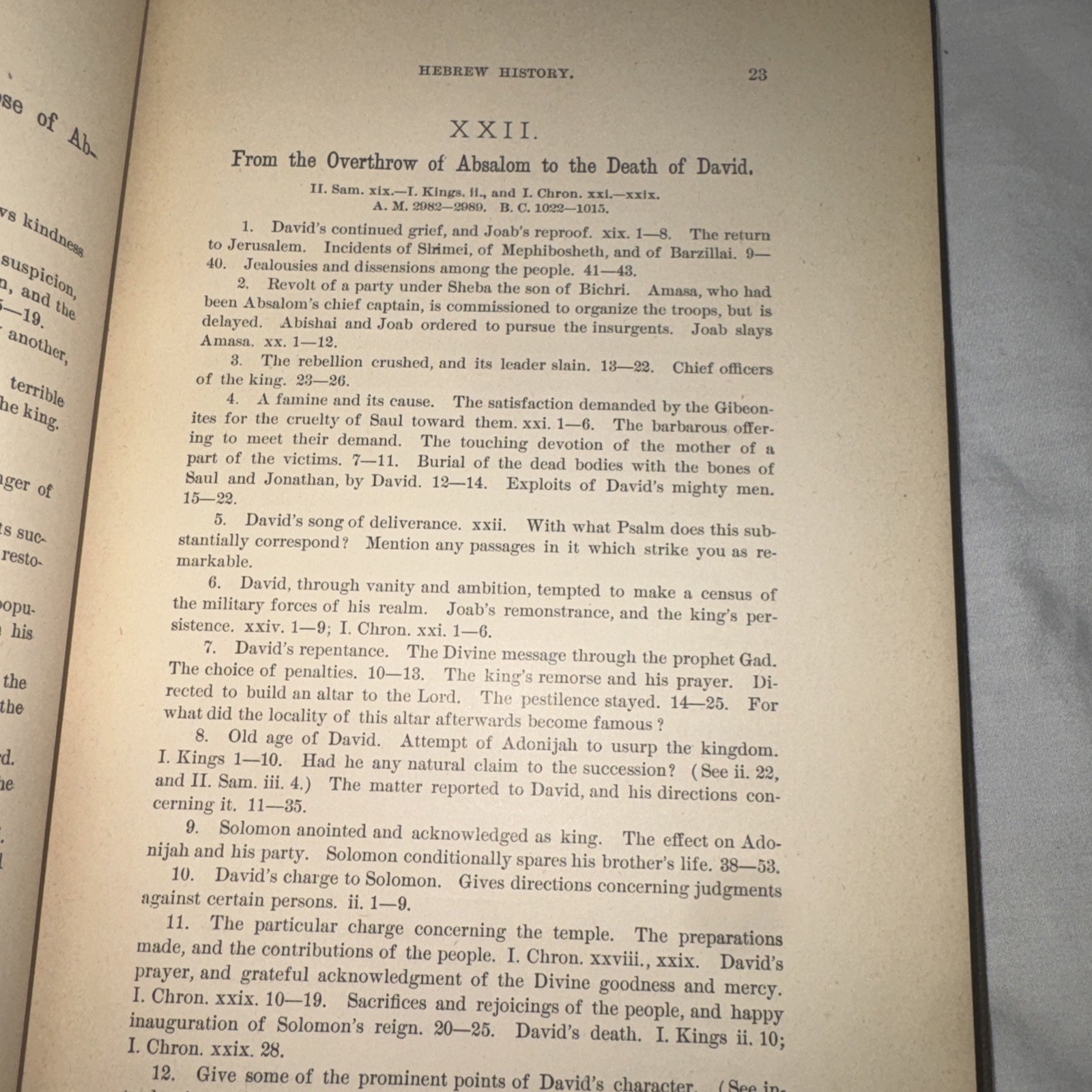 Outlines Of Bible Study ABy G. M. Steele 1889 Edition HC Book