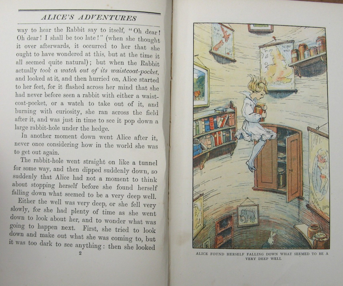 1907 Alice’s Adventures in Wonderland- Lewis Carroll Bodley Head 1st Edition