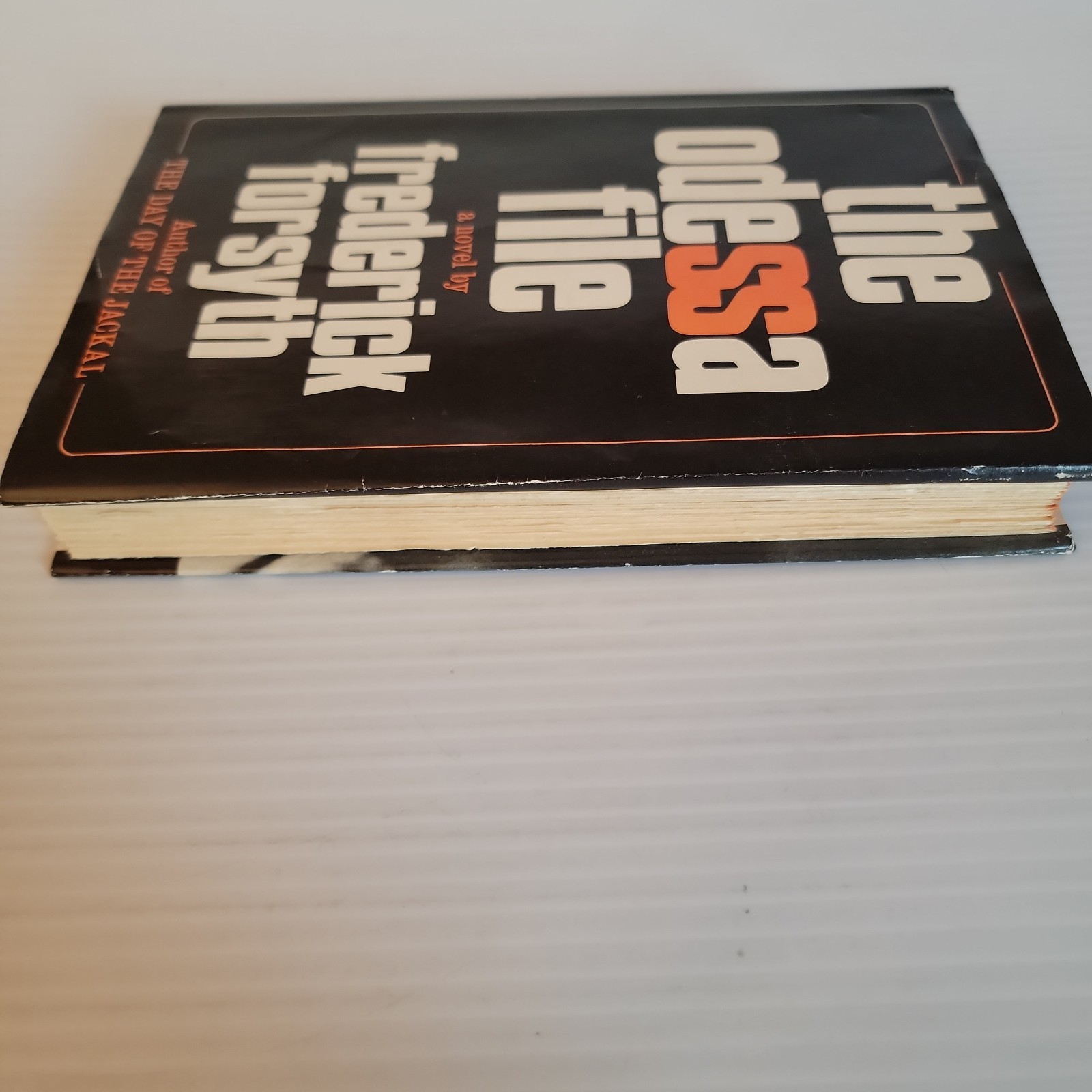 The Odessa File Frederick Forsyth HC DJ BCE 1972 Viking Press Thriller