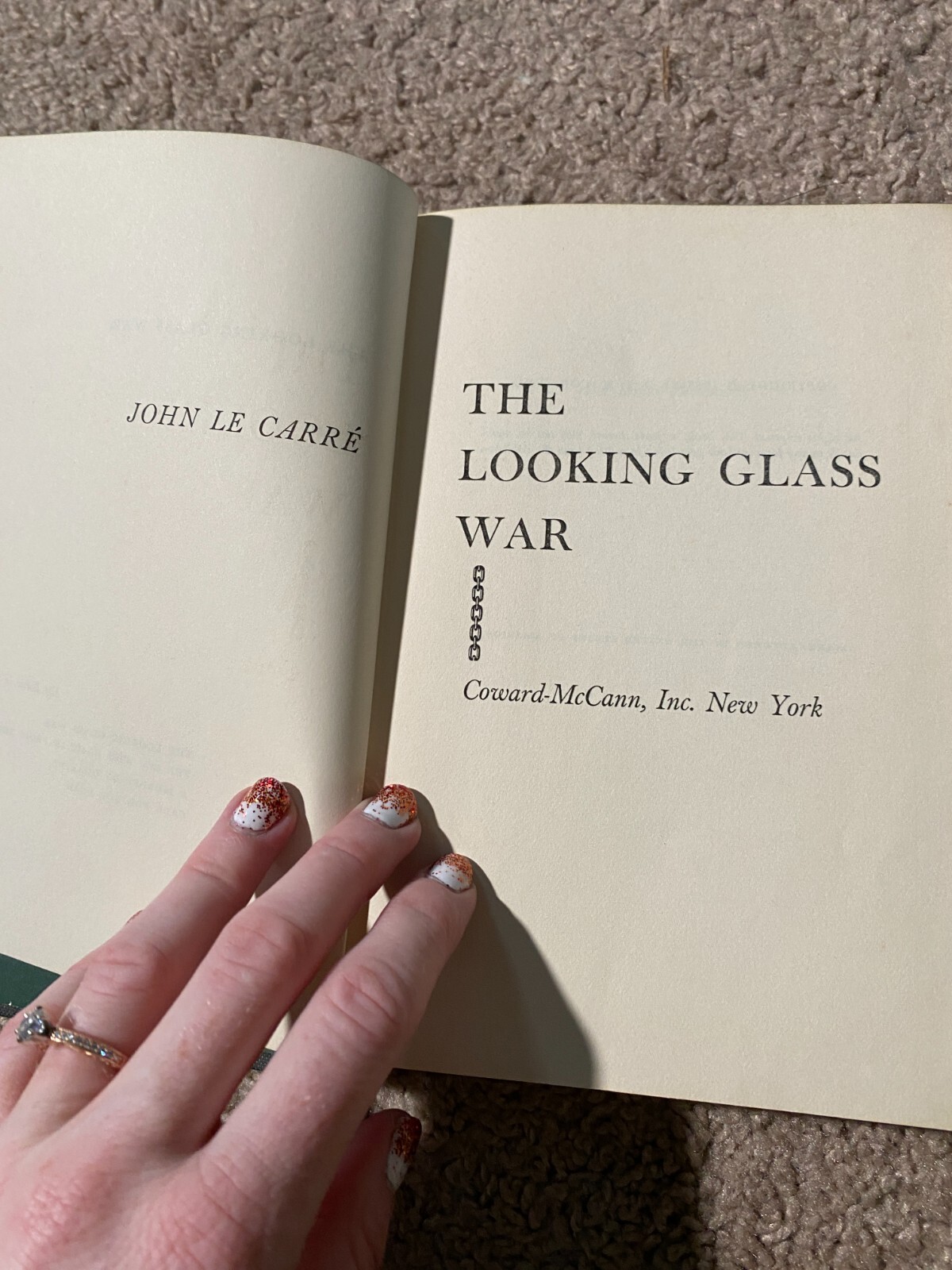 The Looking Glass War by John Le Carre 1965 Hard Cover Good Condition