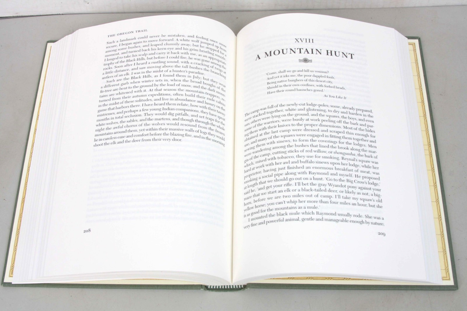 The Oregon Trail Francis Parkman Folio Society 2009 Illustrated Slipcase