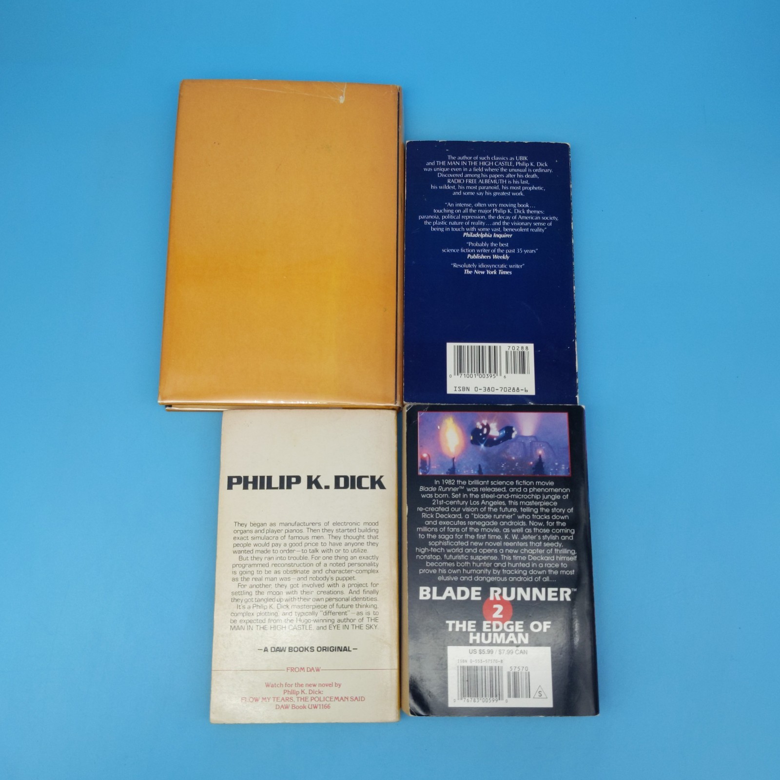 Philip K Dick lot x3 Man in the High Castle 1962 BCE Albemuth Build You + more!