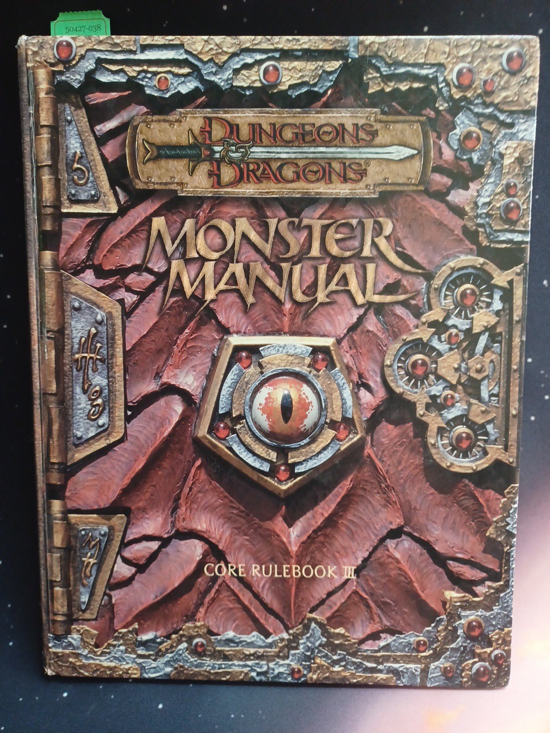 2000 Dungeons & Dragons 3e Monster Manual Core Rulebook III D&D WotC EB27038