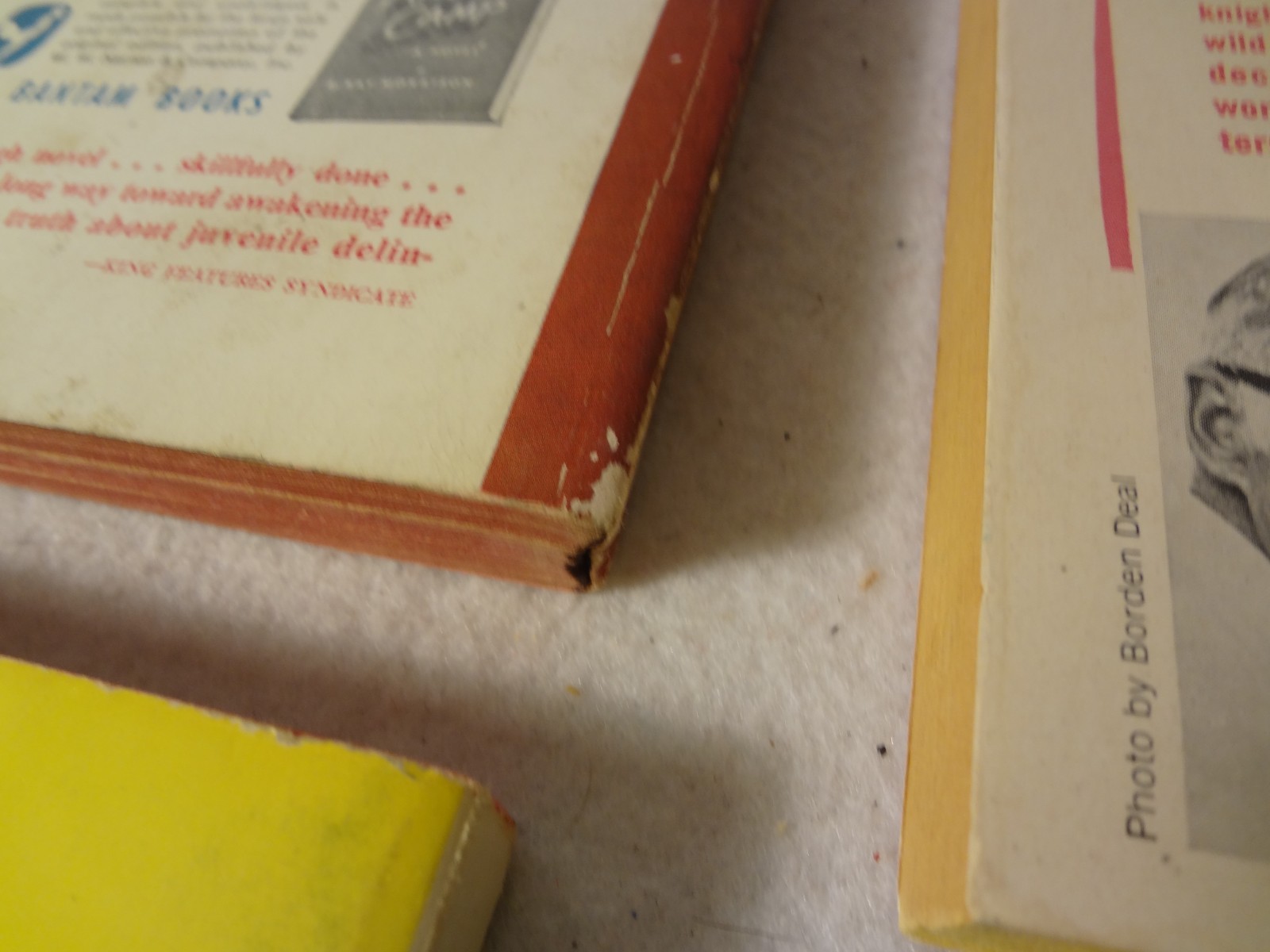 Lot of 6 Pulp Fiction Classics – Vintage Paperbacks – Angels Camp