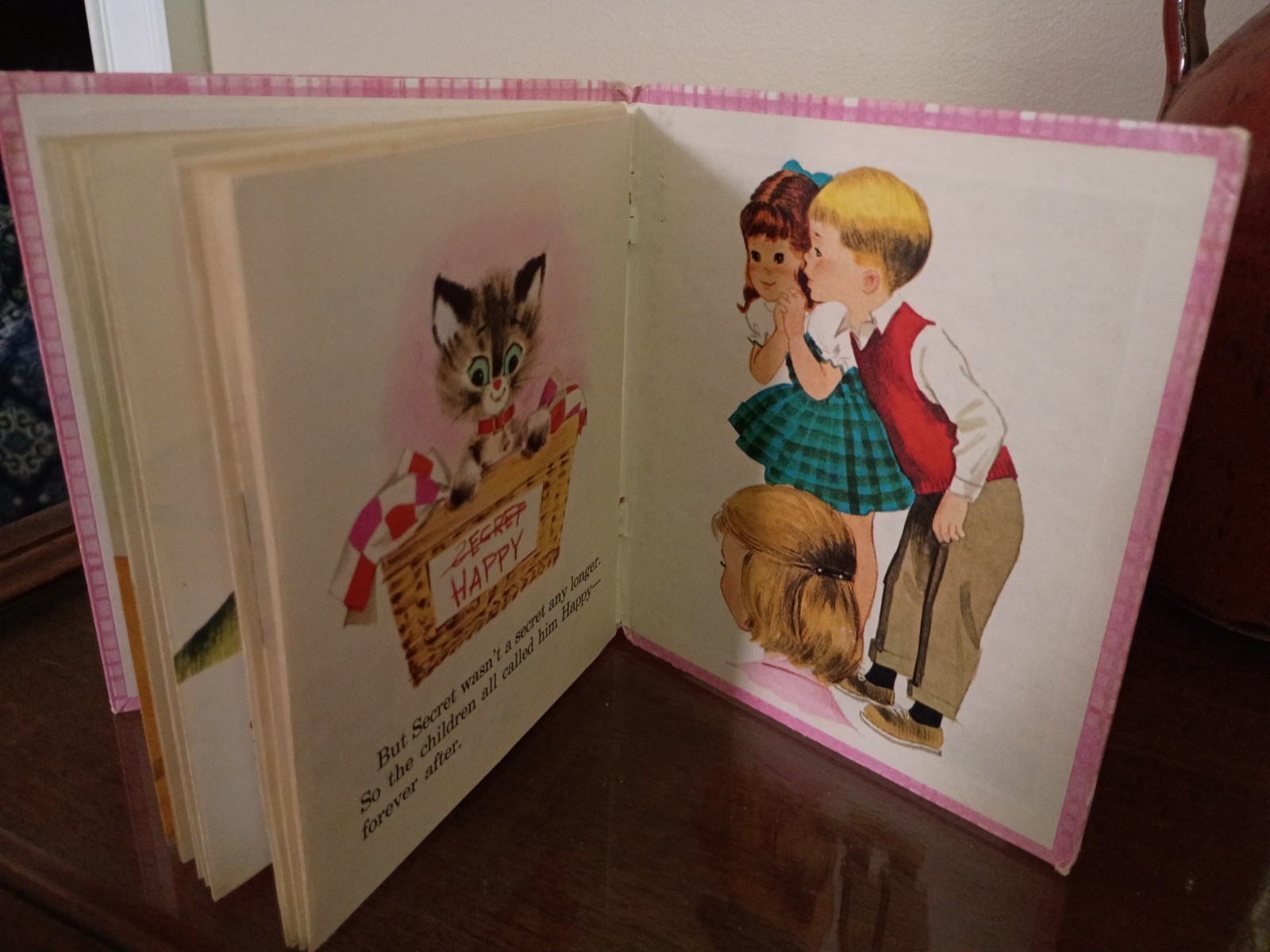HAPPY ~ Vintage – Whitman Tell-A-Tale Book – 1964