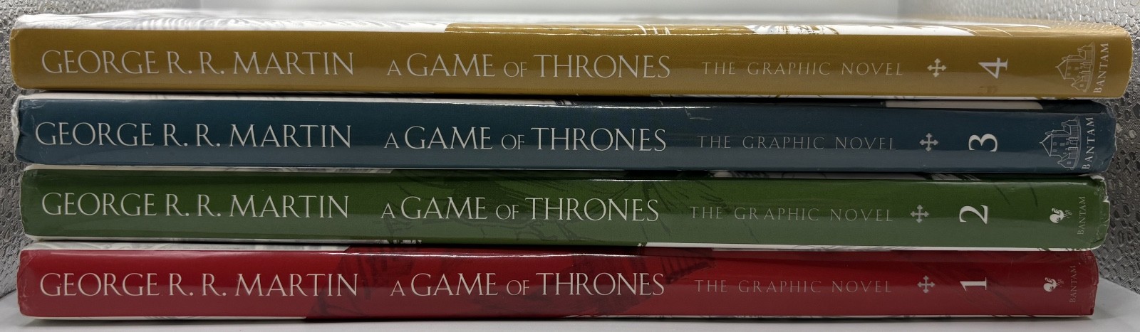 2012-5 4vol A Game Of Thrones The Graphic Novel George RR Martin Hardcover