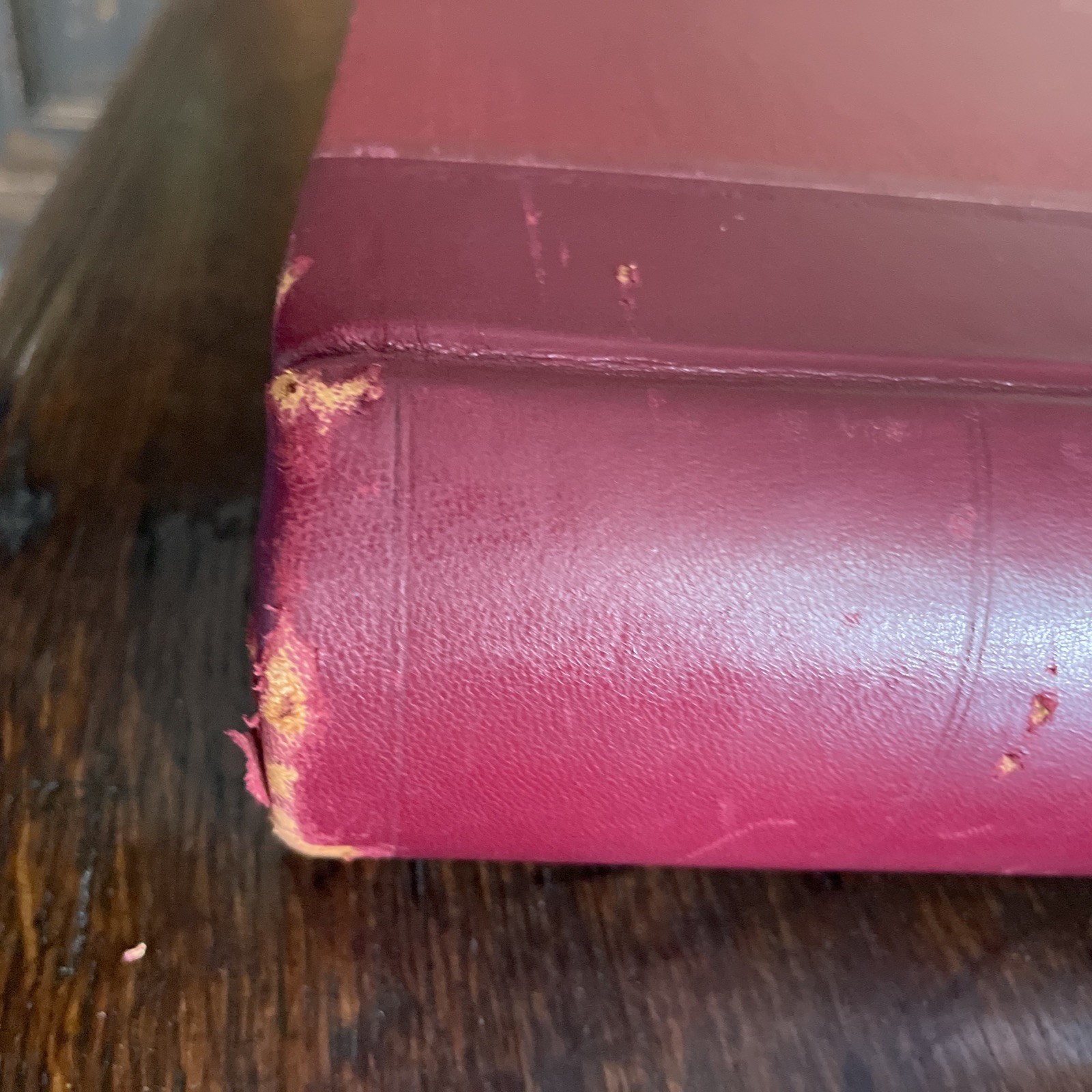 Vintage Bespoke Leather Ledger 6KG Oversized A to Z Barrow Printing Co UNUSED
