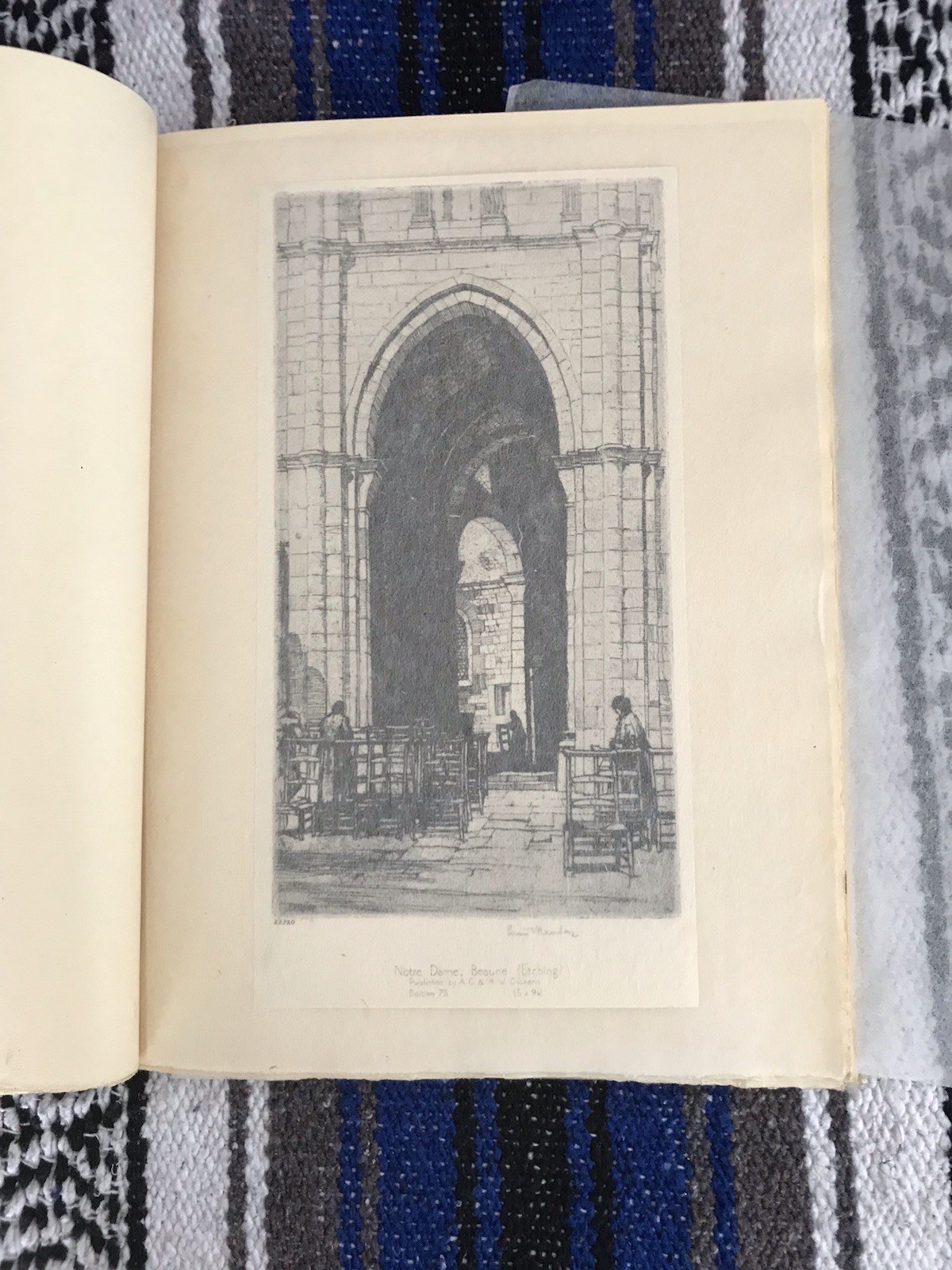 American Etchers X, Louis C. Rosenberg Deluxe Ed. 1930 w/ Signed Print, 1 of 75