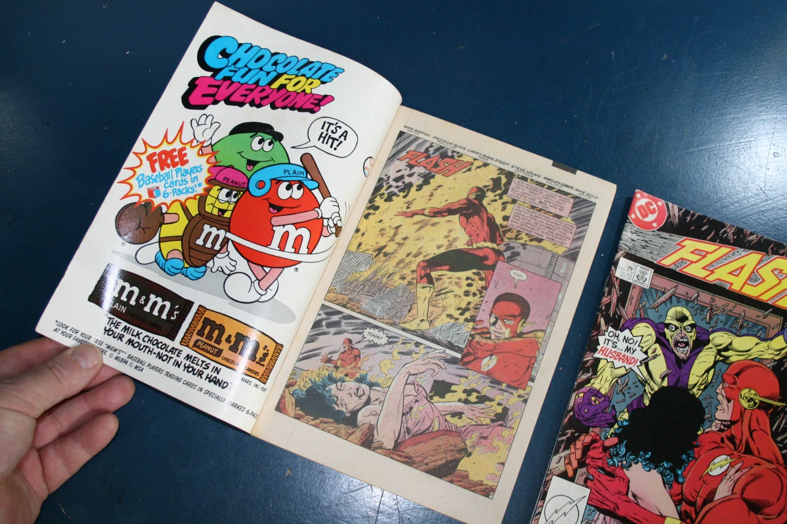 Vintage DC comic X 3 1987 Flash #5 #6 #312 rare collectable