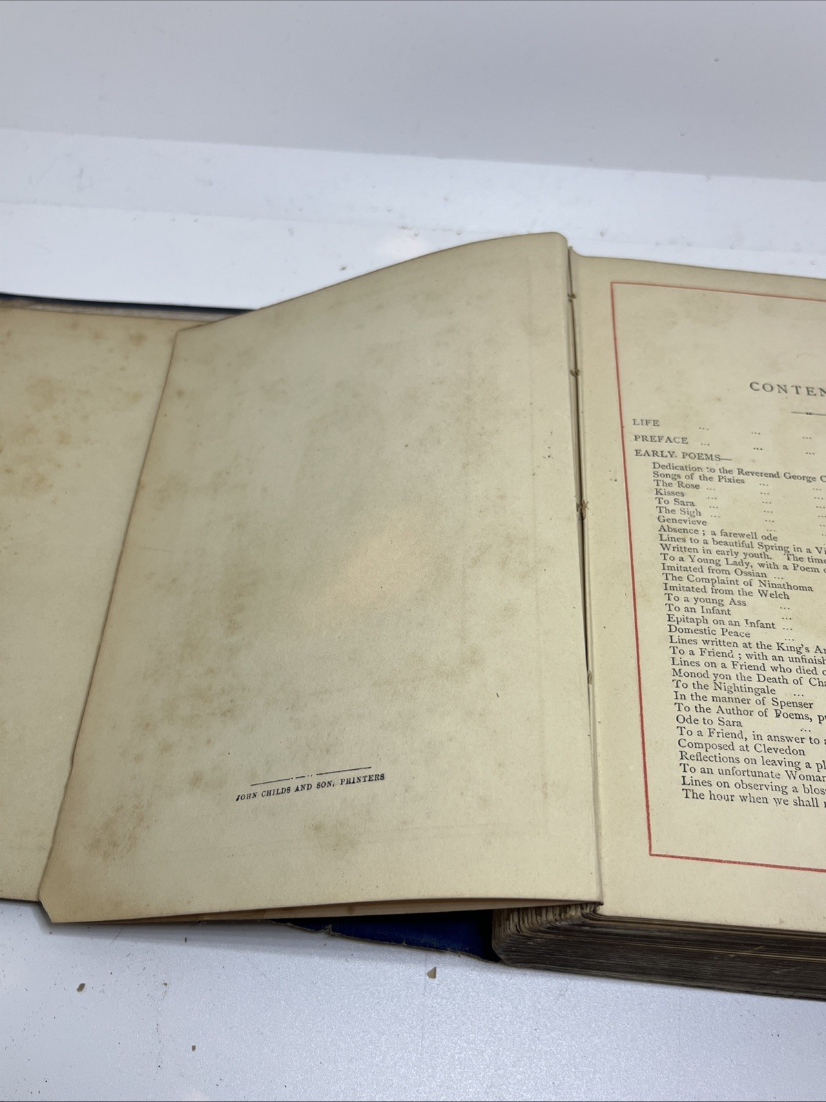 The Poetical Works of S.T. Coleridge Chandos Poets Frederick Warne & Co Undated