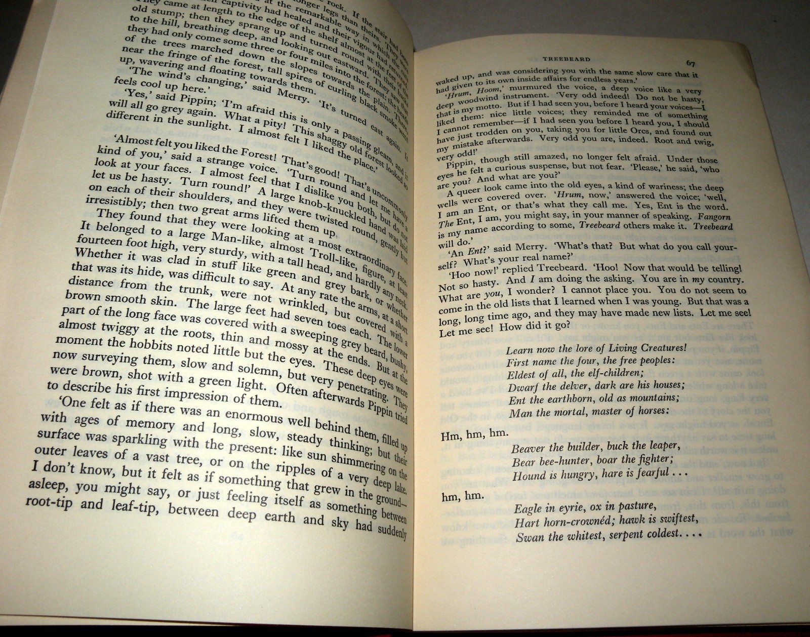The Two Towers Tolkien 1957 1st Ed 5th Imp HB DJ Allen & Unwin