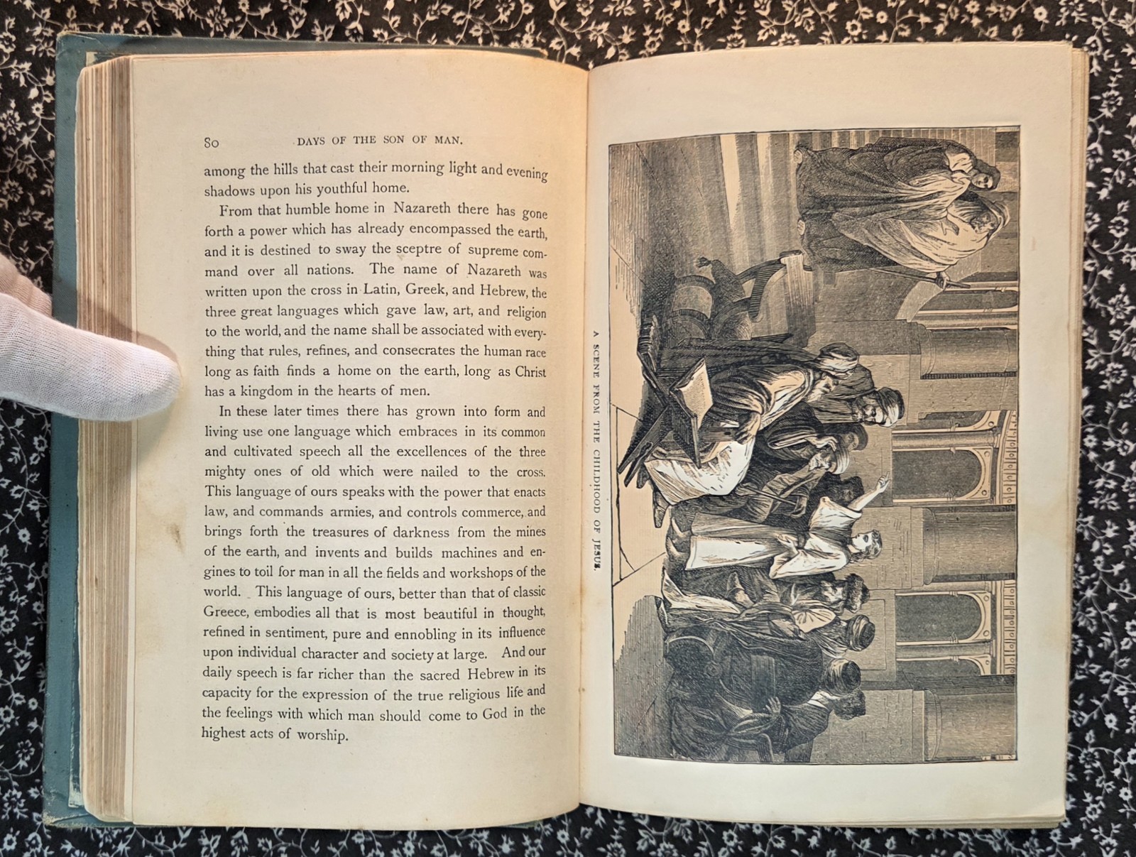Walks With Jesus Or Days Of The Son Of Man By Daniel March, 1889, HC