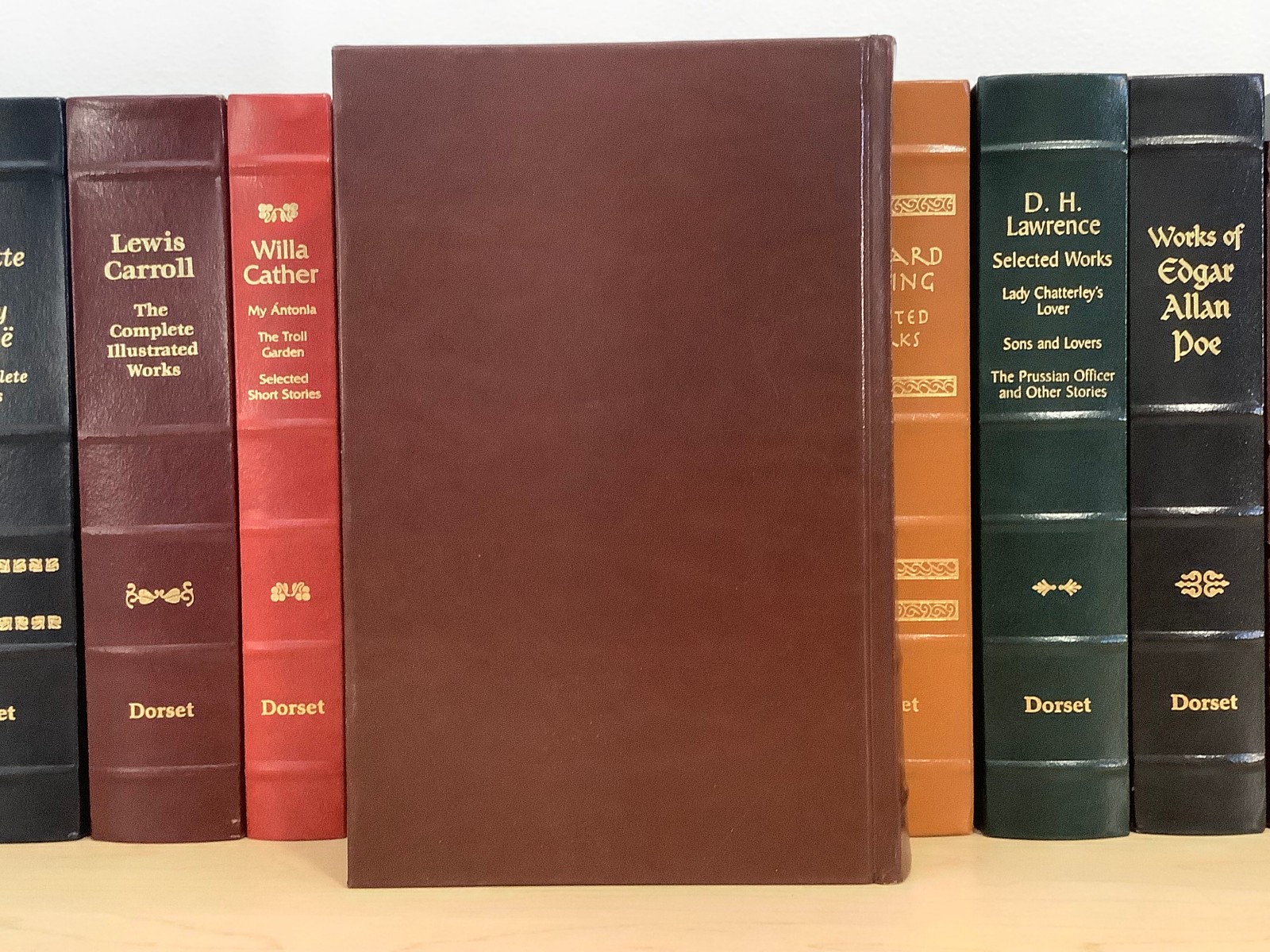 Charles Dickens – Four Novels Unabridged – leather , illustrated